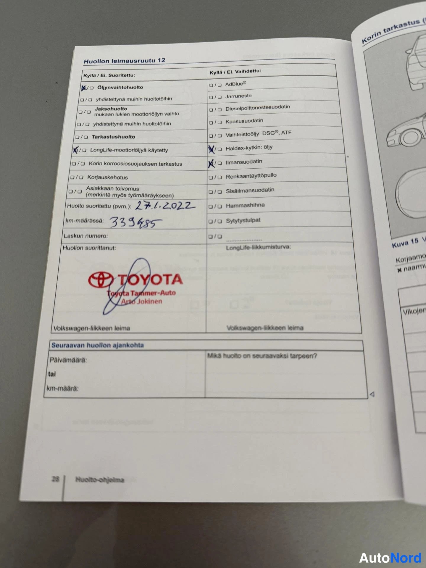 Harmaa Volkswagen Passat Variant 2013, asiakirja, kuva 33