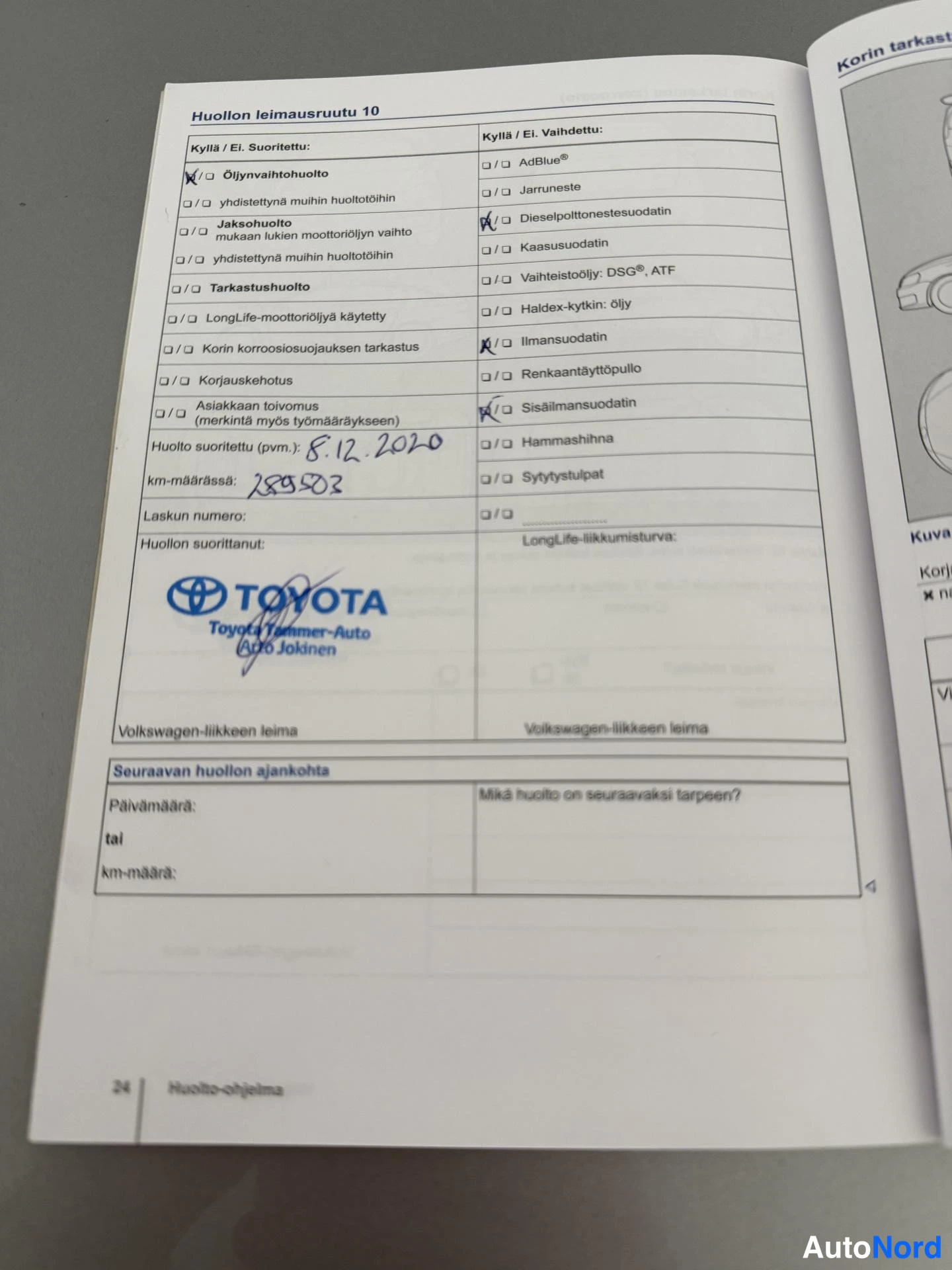 Harmaa Volkswagen Passat Variant 2013, asiakirja, kuva 35