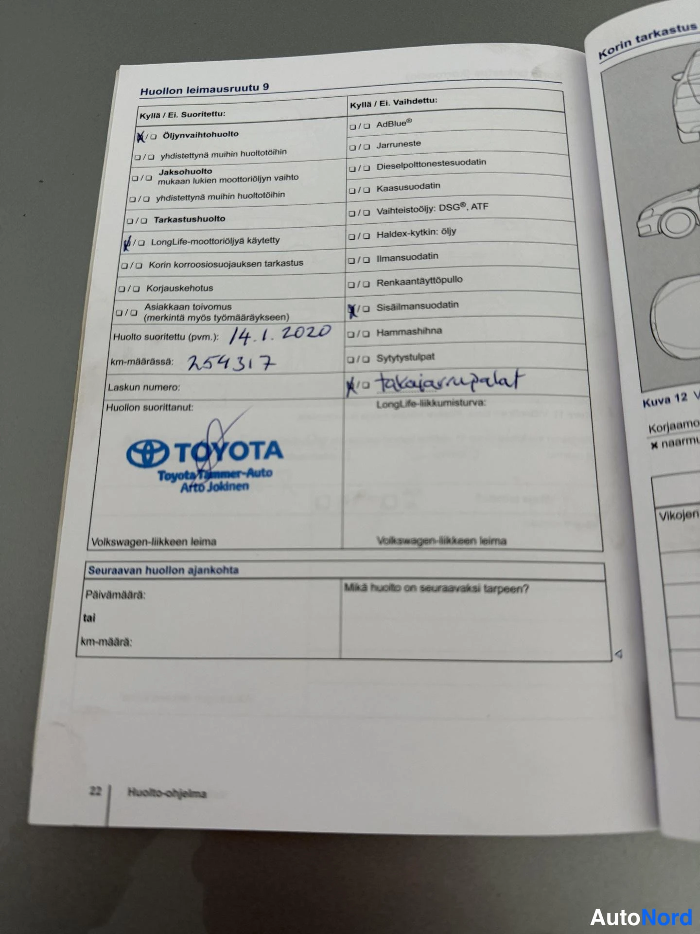 Harmaa Volkswagen Passat Variant 2013, asiakirja, kuva 36