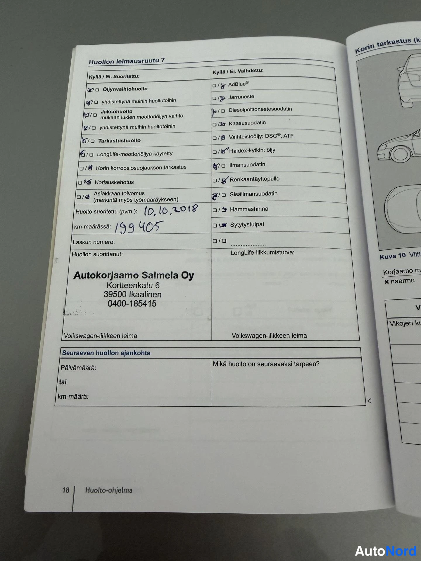 Harmaa Volkswagen Passat Variant 2013, asiakirja, kuva 38