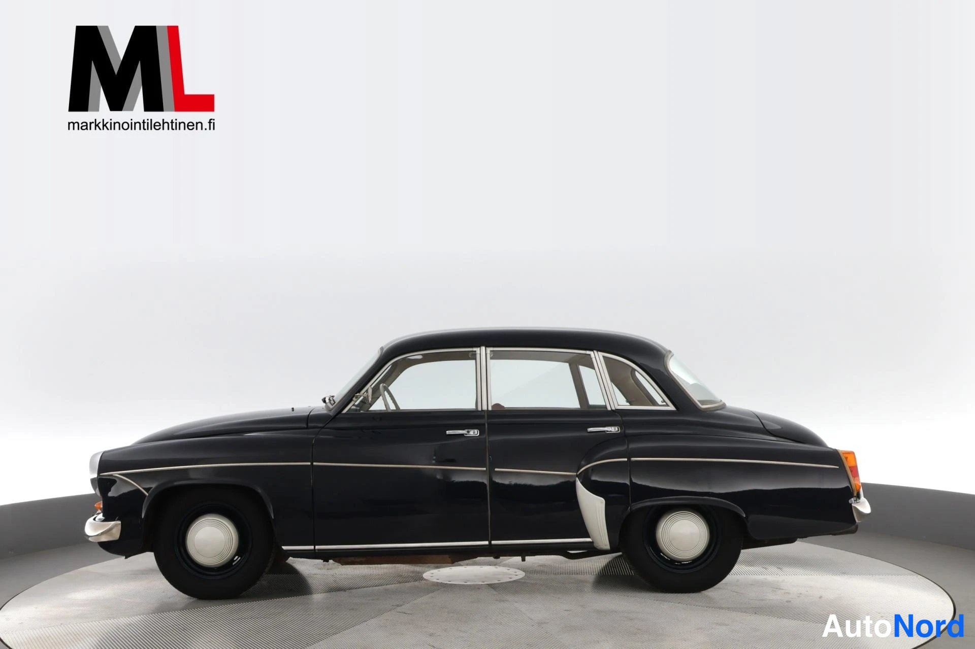 Sininen Wartburg 1000 1964, sivulta, kuva 6