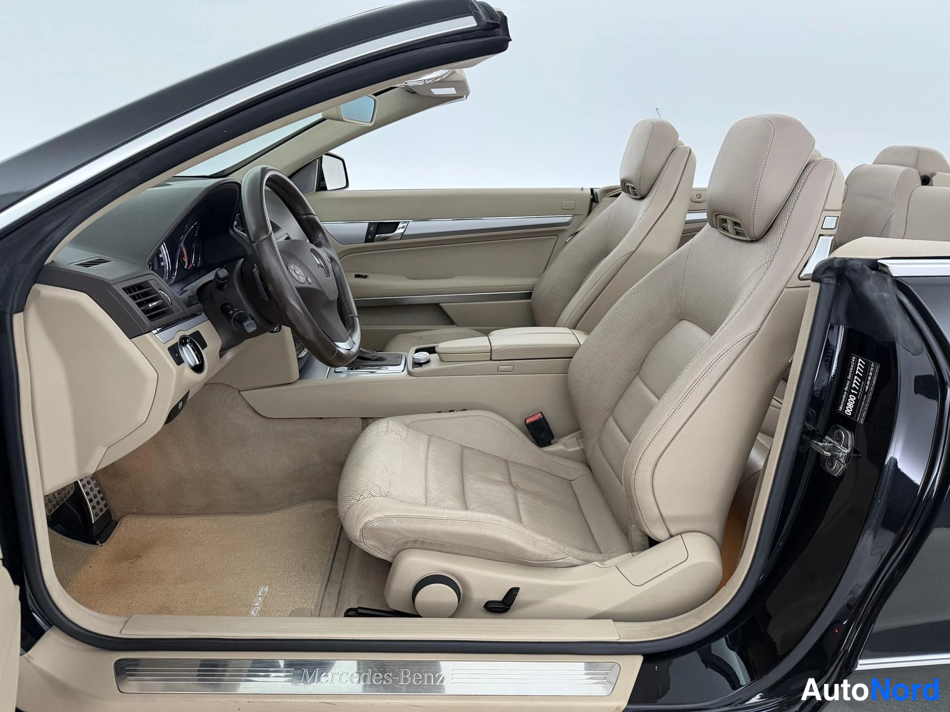 Musta Mercedes-Benz E 350 CDI 2010, etuistuimet, kuva 21