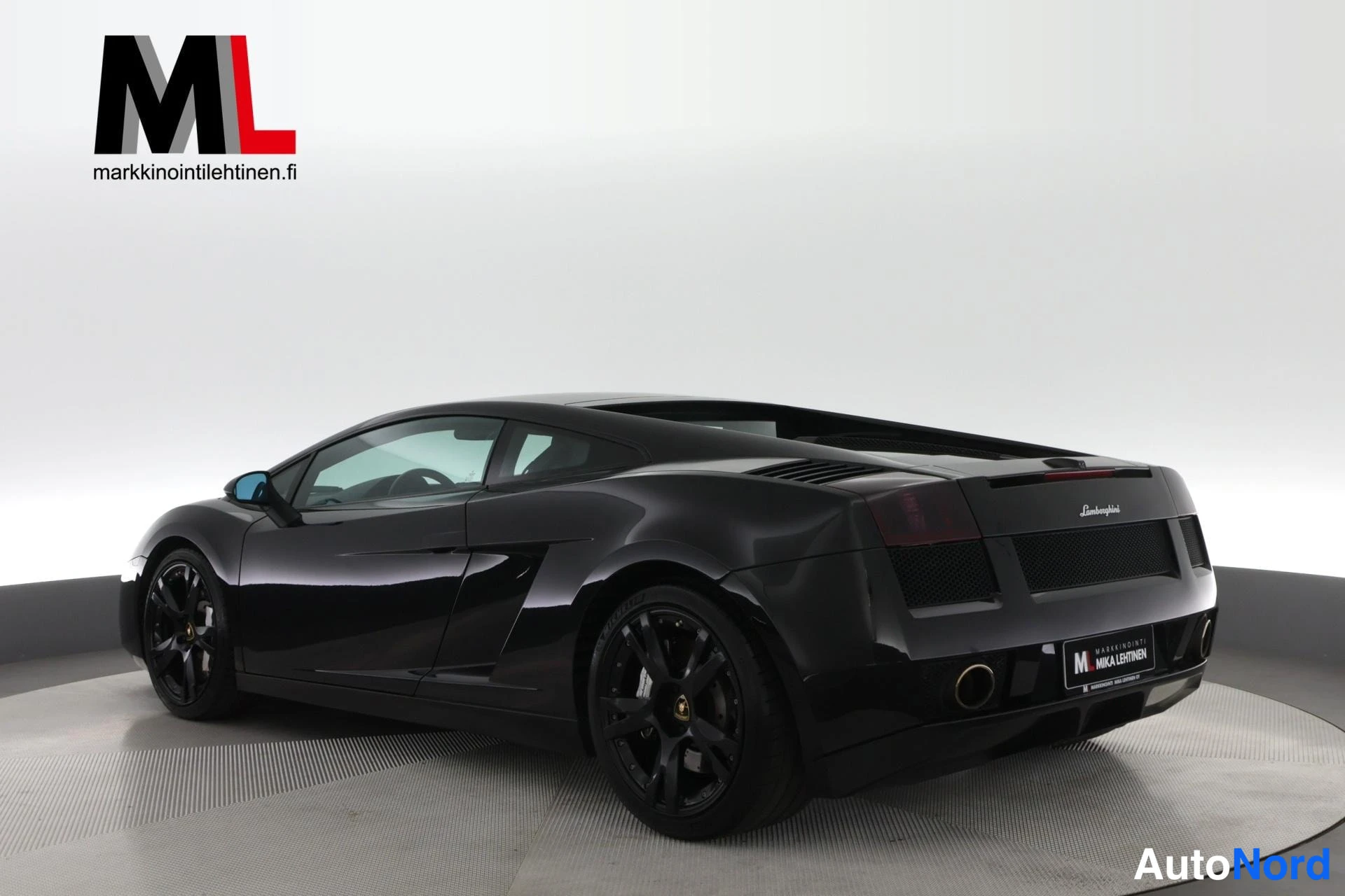 Musta Lamborghini Gallardo Nera 2007, takaviisto, kuva 7