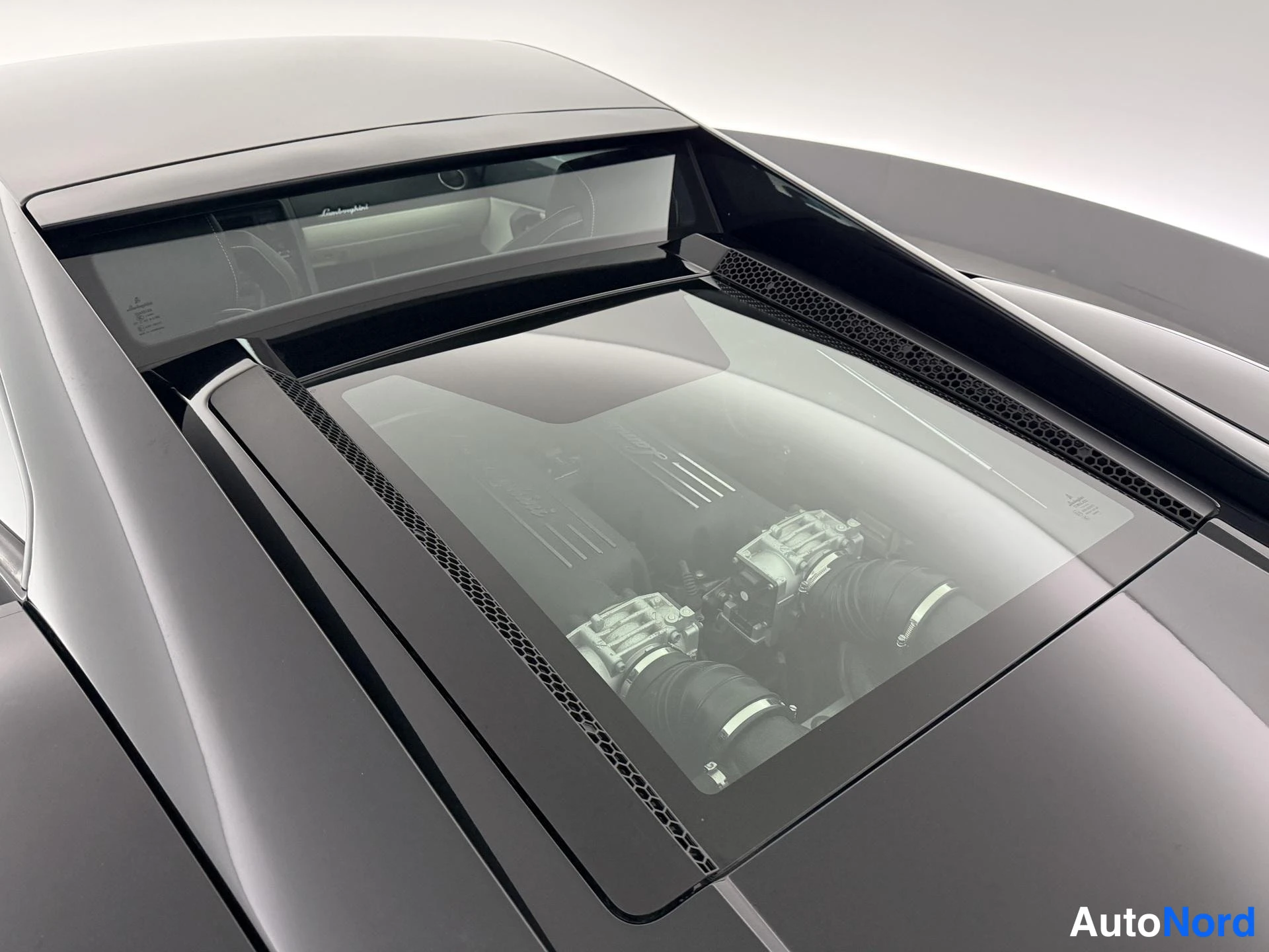 Musta Lamborghini Gallardo Nera 2007, moottoritila, kuva 22