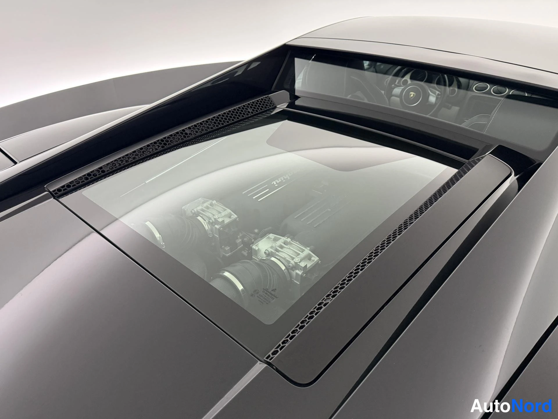 Musta Lamborghini Gallardo Nera 2007, moottoritila, kuva 23