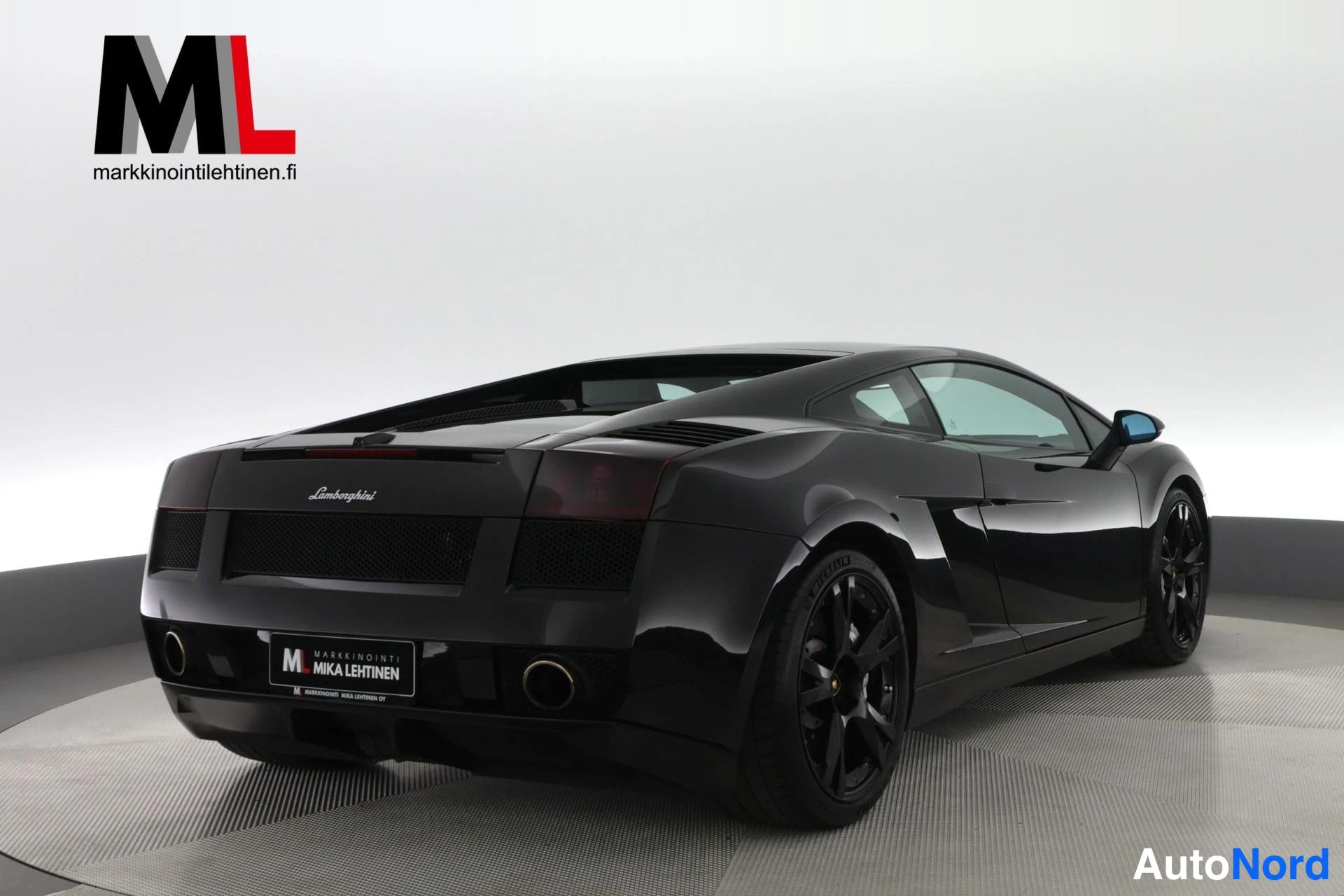 Musta Lamborghini Gallardo Nera 2007, takaviisto, kuva 8