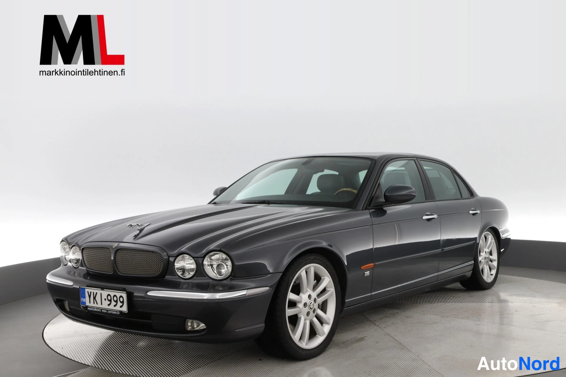 Jaguar XJR 4.2 Supercharged 291kW V8 A - Markkinointi Mika Lehtinen Oy 2004