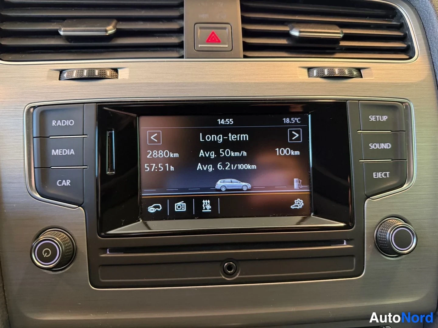 Grey Volkswagen Golf Variant 2014, detail, photo 16