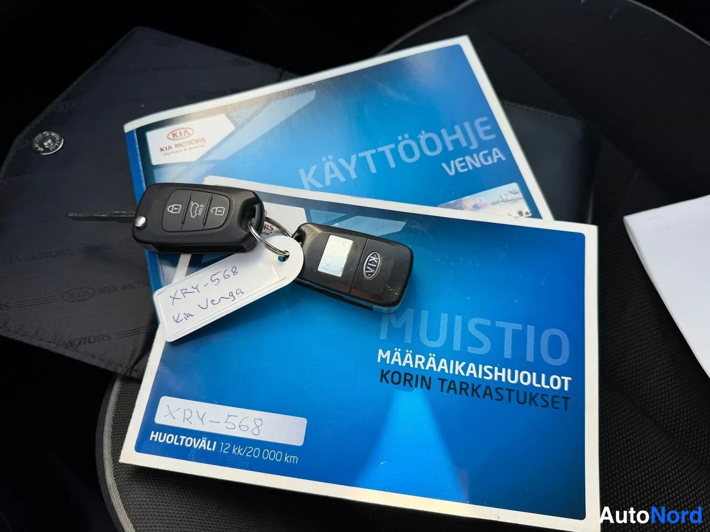Sininen Kia Venga 2011, asiakirja, kuva 20