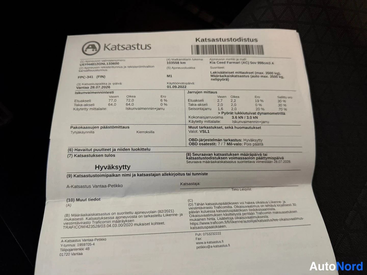Musta Kia Ceed 2022, kuva 27
