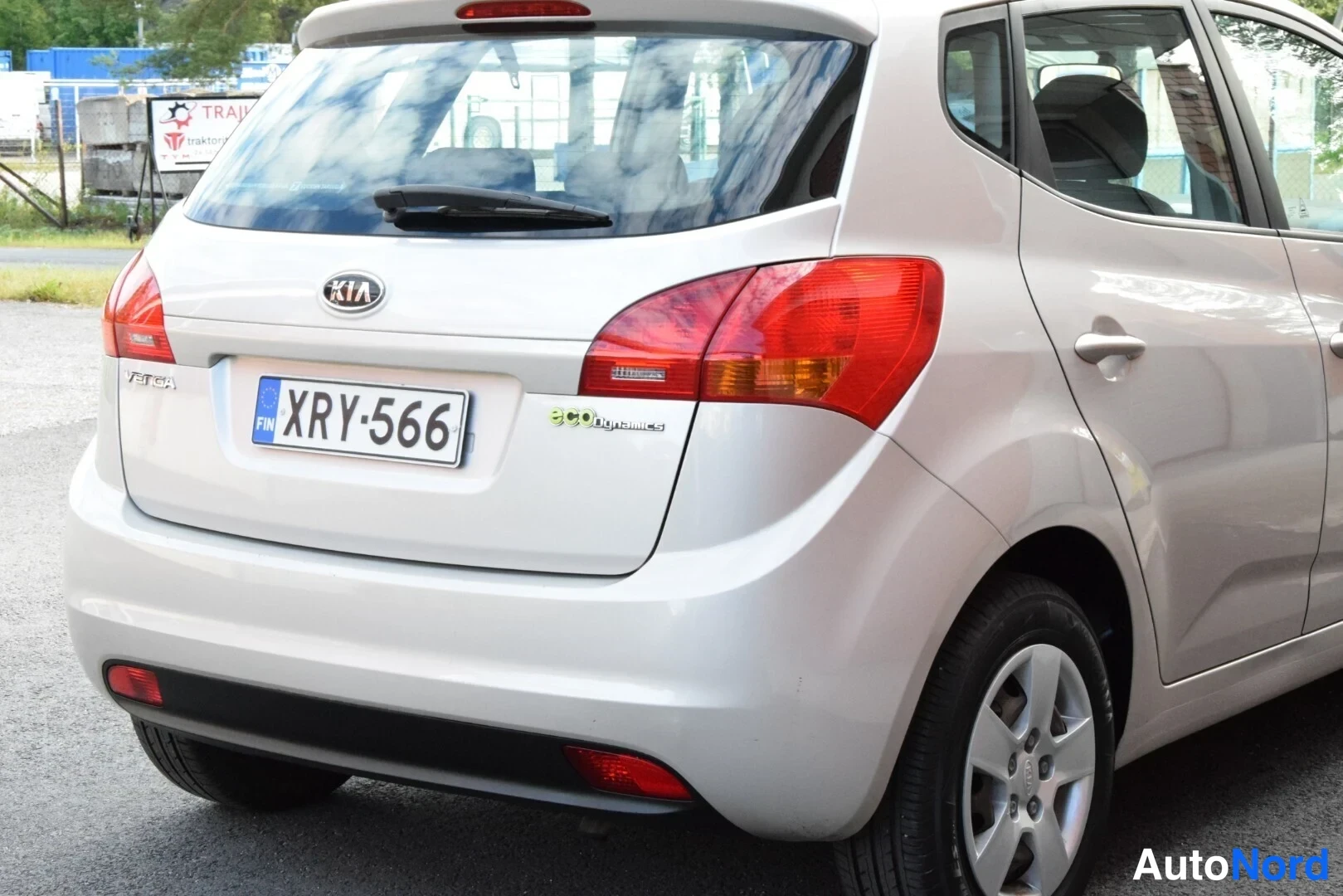 Beige Kia Venga 2010, takaviisto, kuva 7