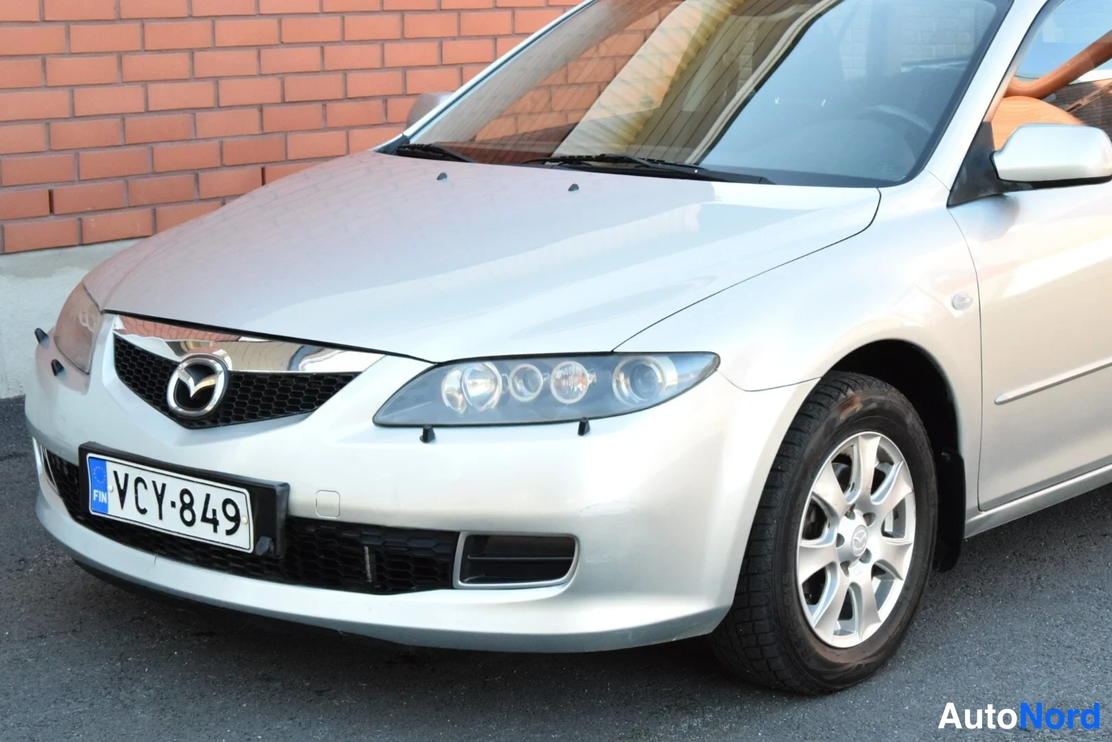 Hopea Mazda 6 2007, etuviisto, keula vasemmalle, kuva 4