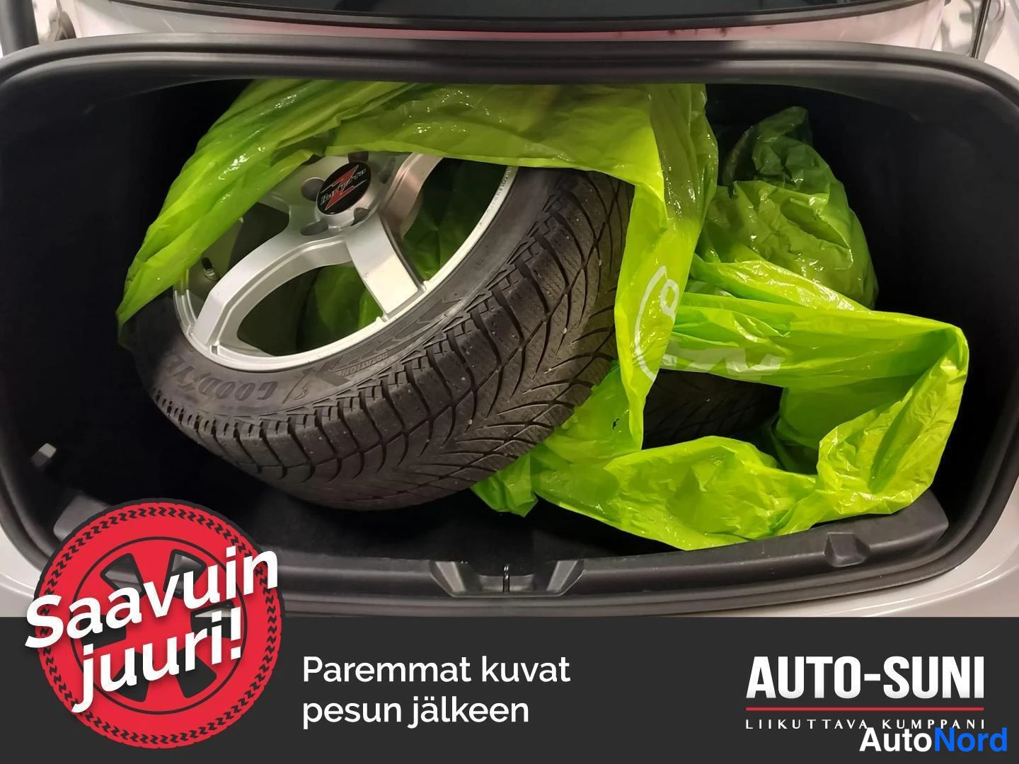 Valkoinen Tesla Model 3 2023, tavaratila, kuva 8