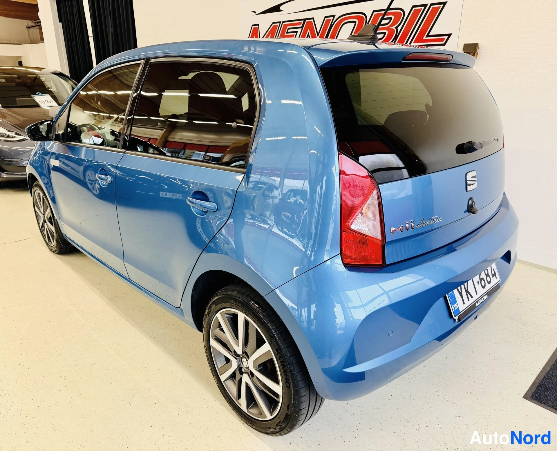 Sininen Seat Mii 2020, takaviisto, kuva 6