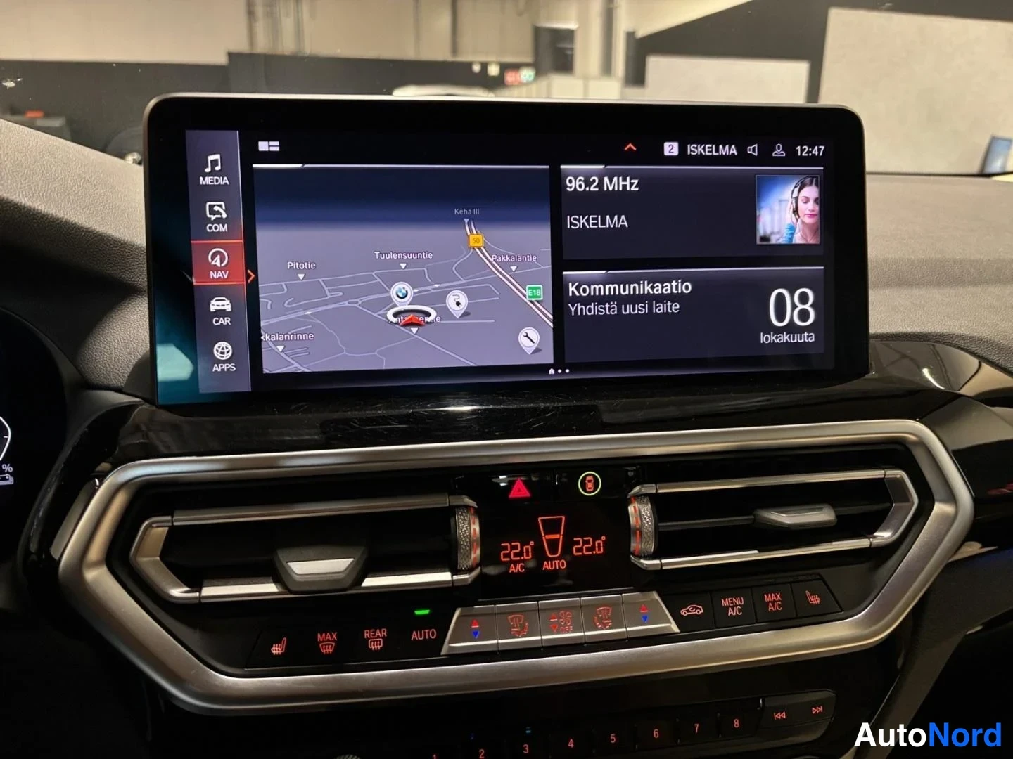 Musta BMW X3 xDrive30e 2023, kuva 16