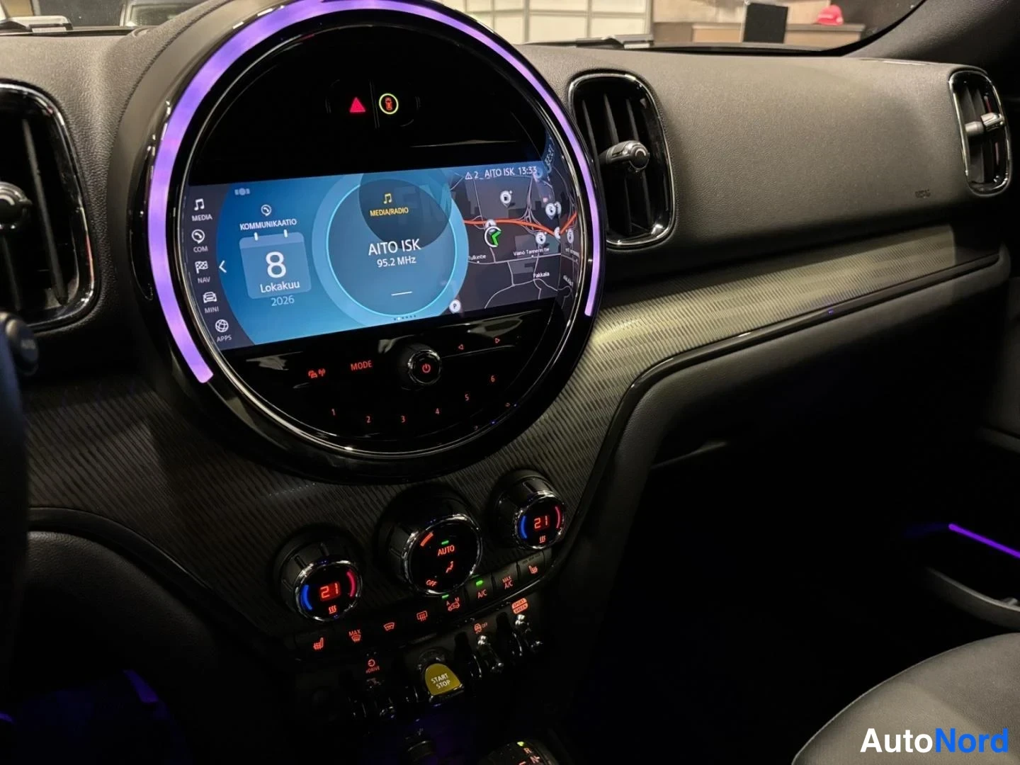 Harmaa Mini Countryman Cooper SE ALL4 2023, yksityiskohta, kuva 12