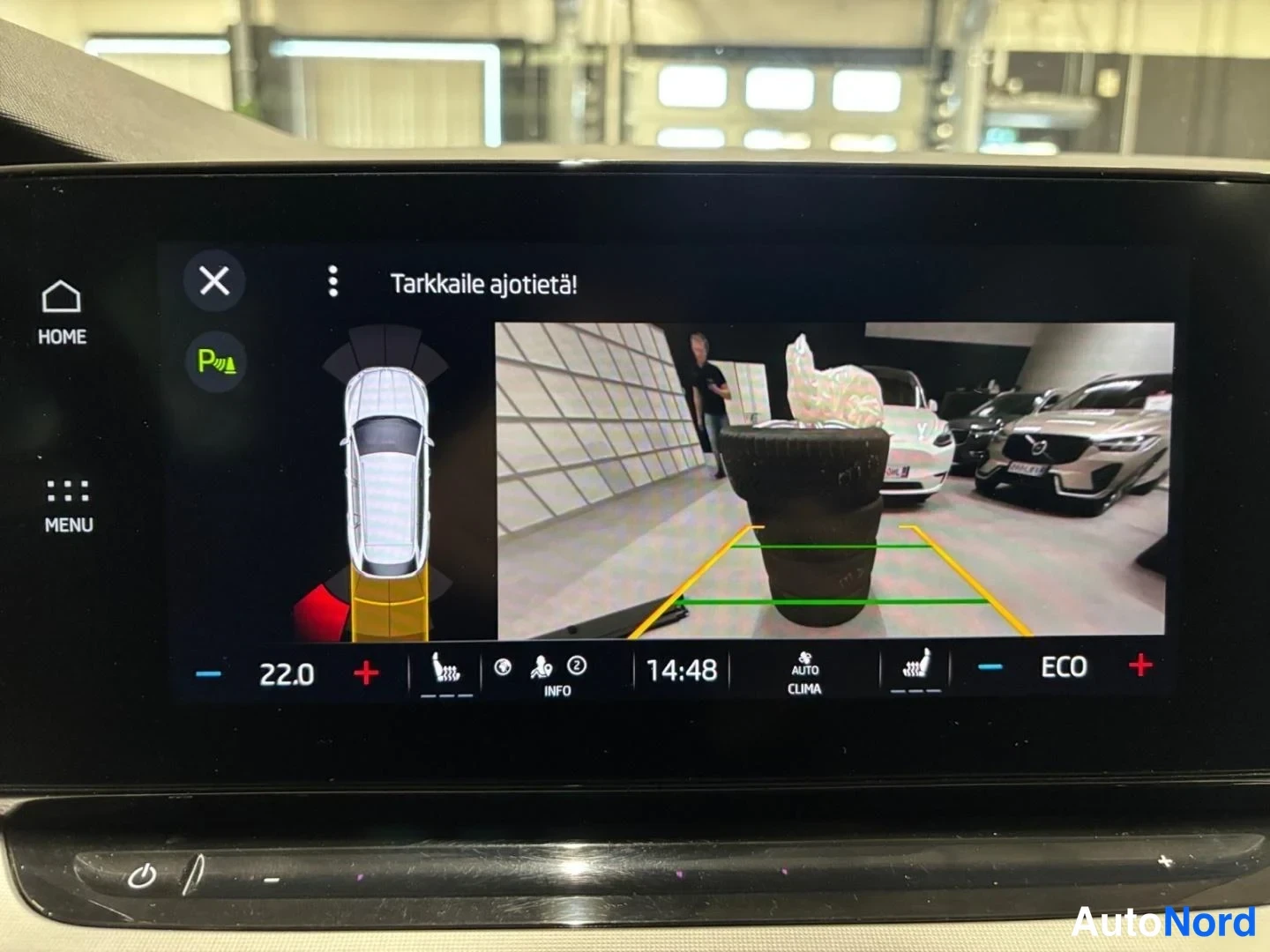Harmaa Skoda Octavia 2021, yksityiskohta, kuva 11