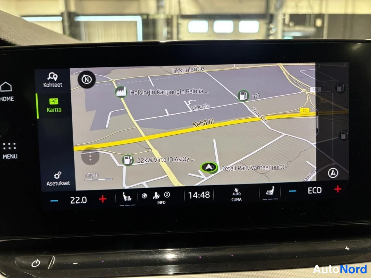 Harmaa Skoda Octavia 2021, yksityiskohta, kuva 10