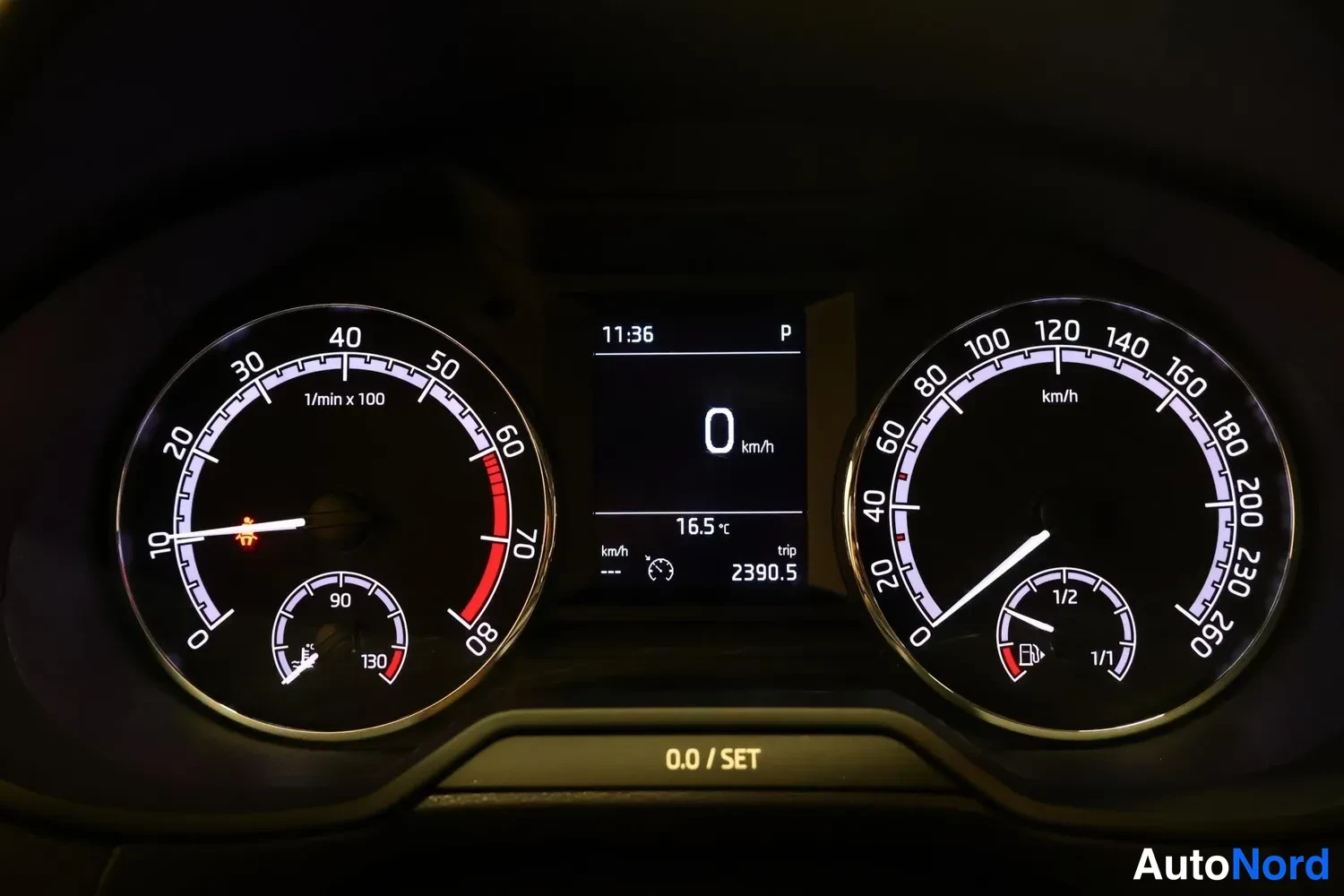 Sininen Skoda Octavia 2019, yksityiskohta, kuva 13