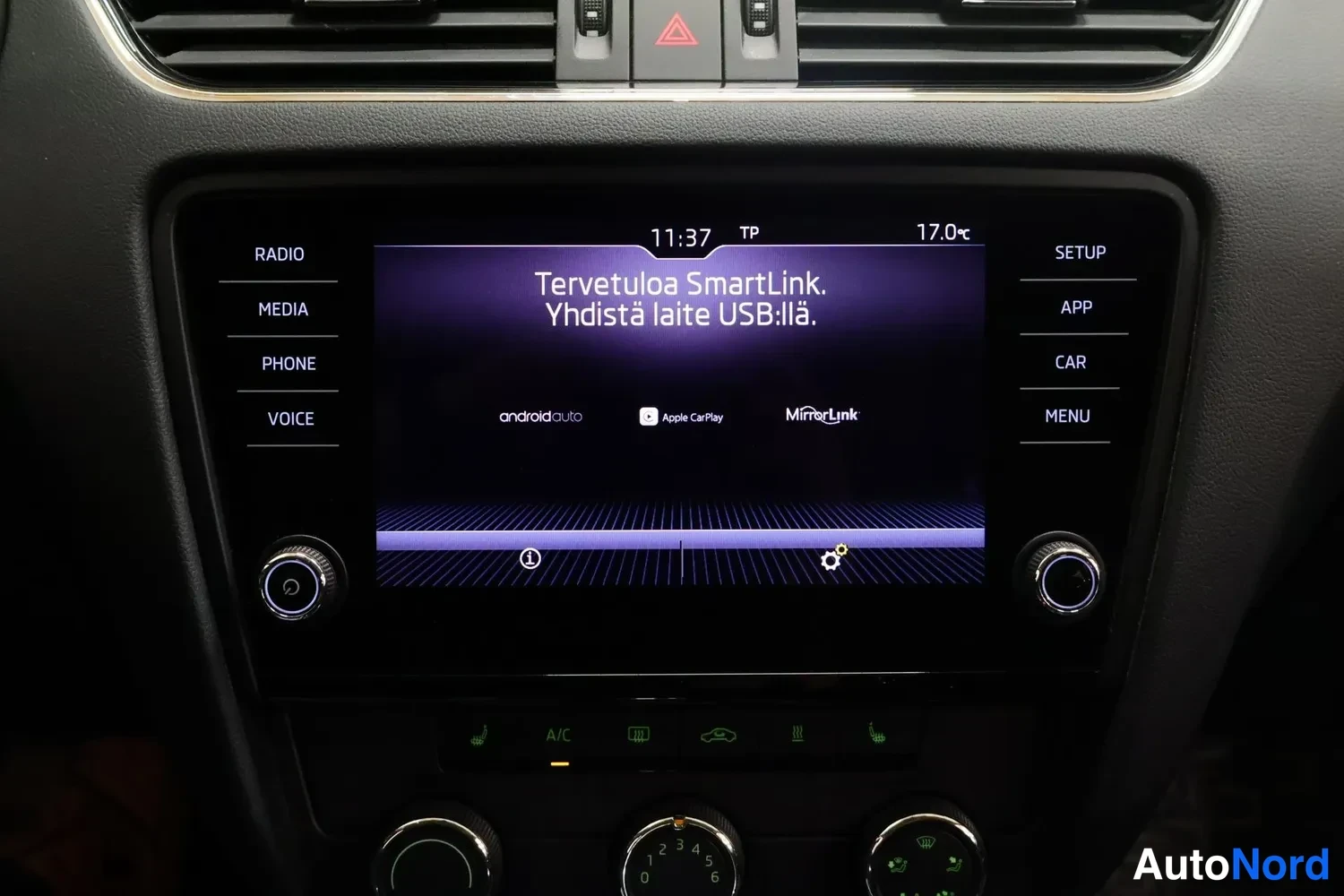 Sininen Skoda Octavia 2019, yksityiskohta, kuva 16