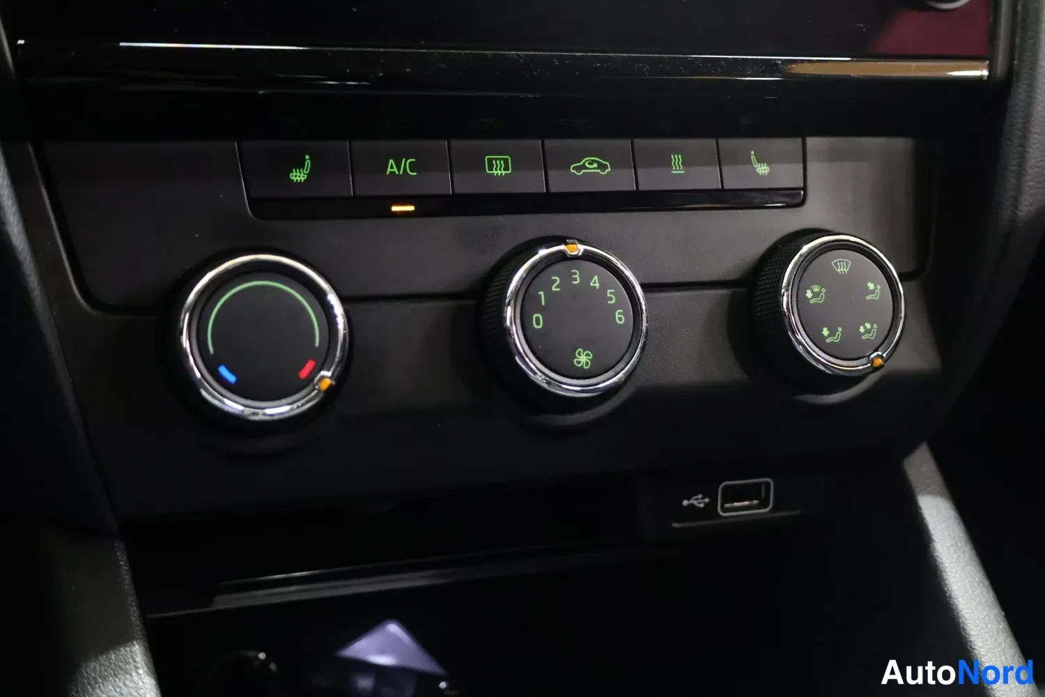Sininen Skoda Octavia 2019, yksityiskohta, kuva 19