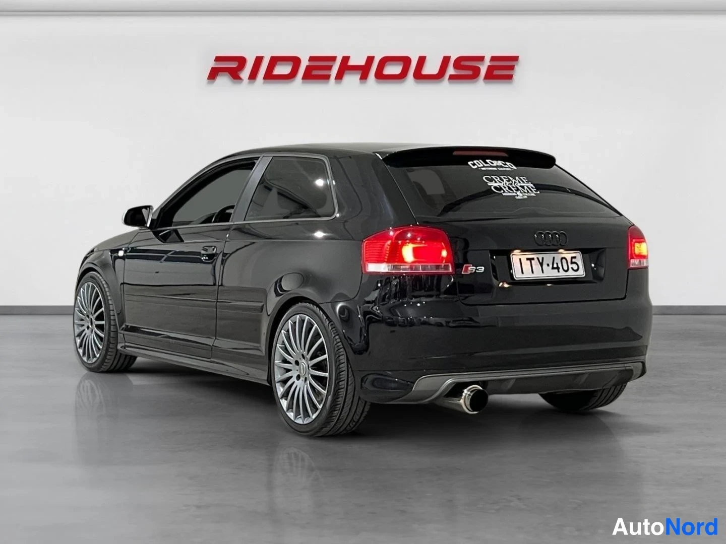 Musta Audi S3 2007, takaviisto, kuva 7