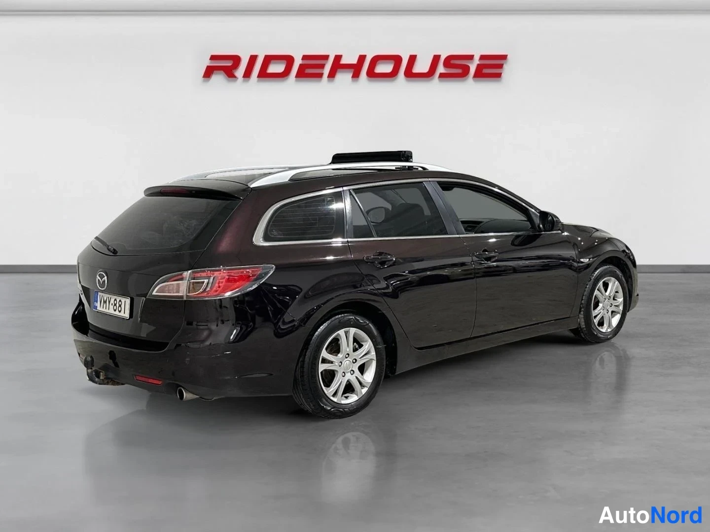 Punainen Mazda 6 2009, takaviisto, kuva 6