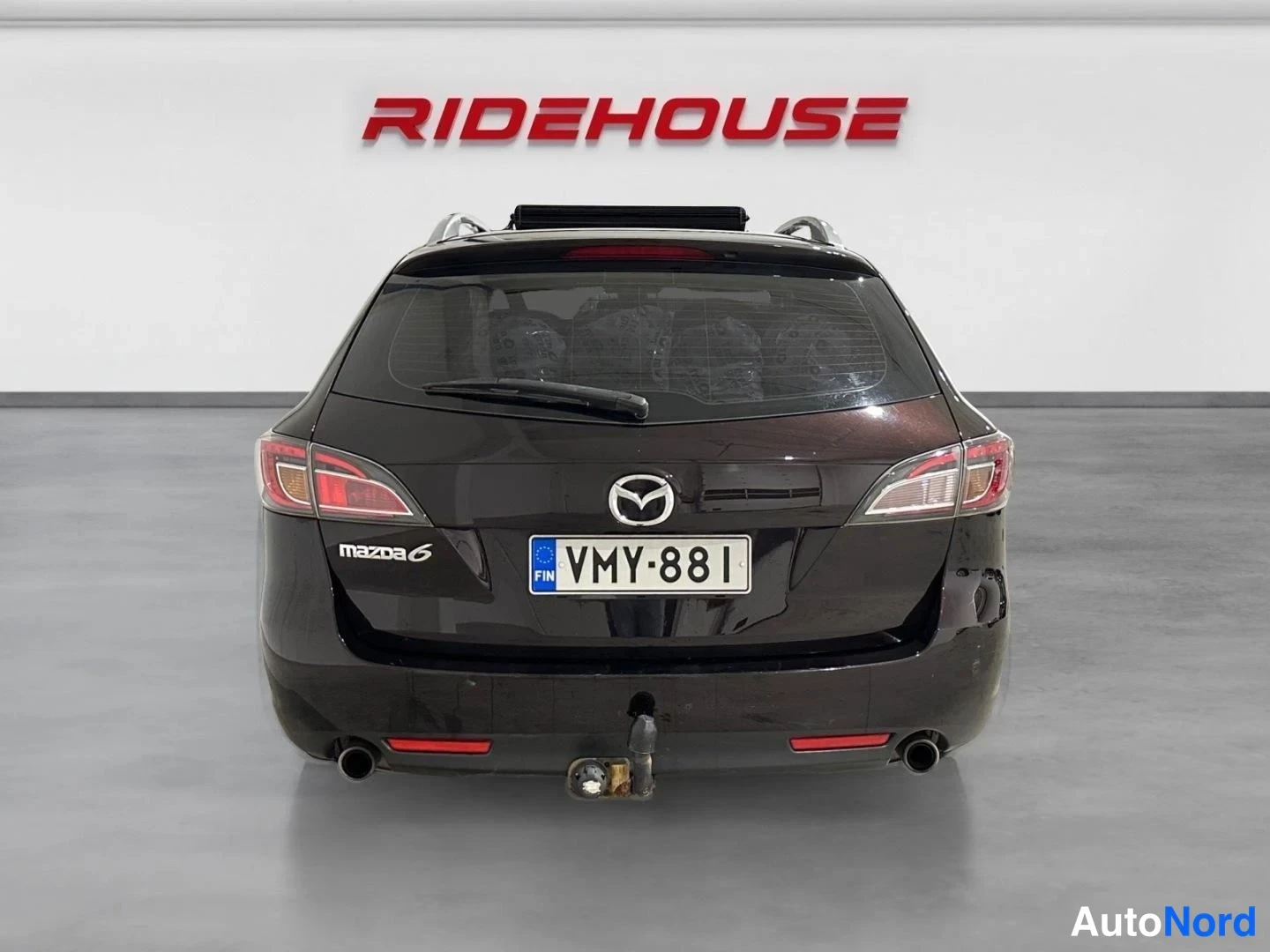Punainen Mazda 6 2009, takaa, kuva 8