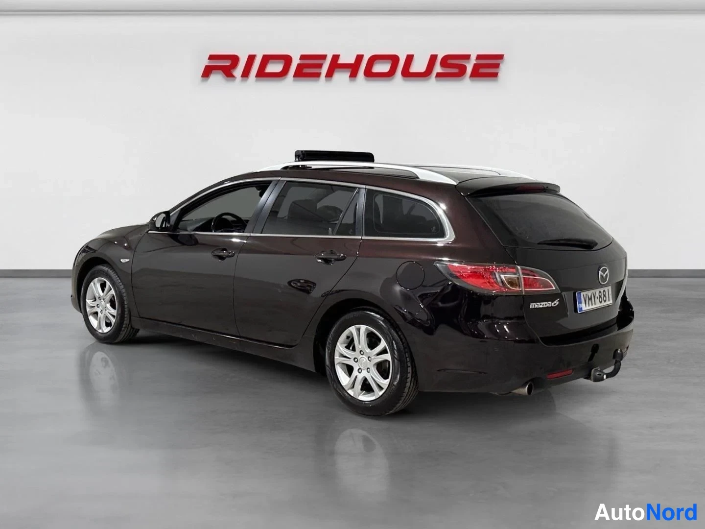 Punainen Mazda 6 2009, takaviisto, kuva 7