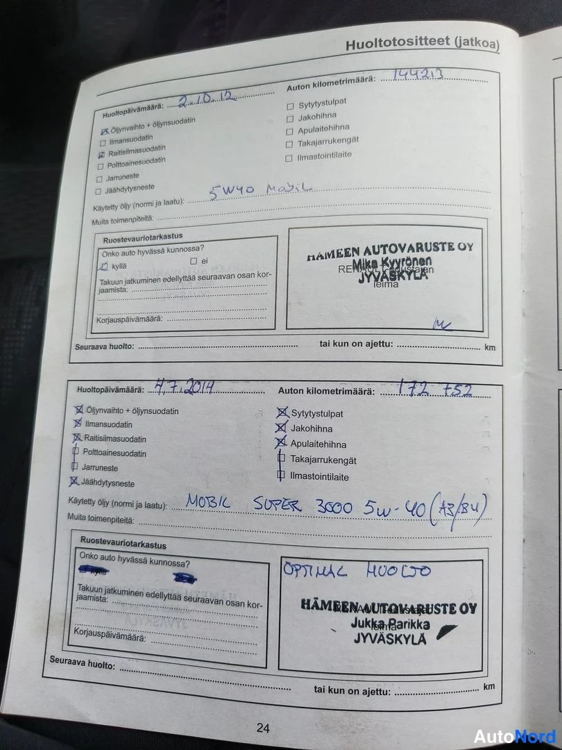 Musta Renault Laguna 2007, asiakirja, kuva 24