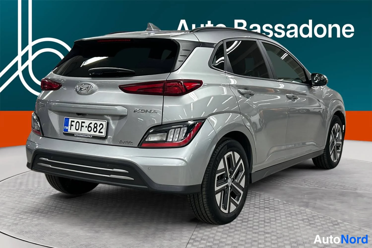 Hopea Hyundai Kona electric 2021, takaviisto, kuva 7