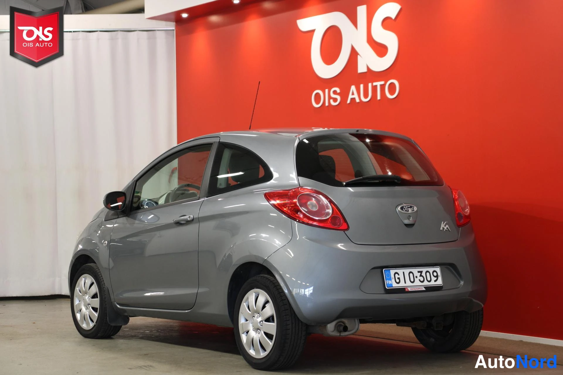 Harmaa Ford Ka 2009, takaviisto, kuva 7