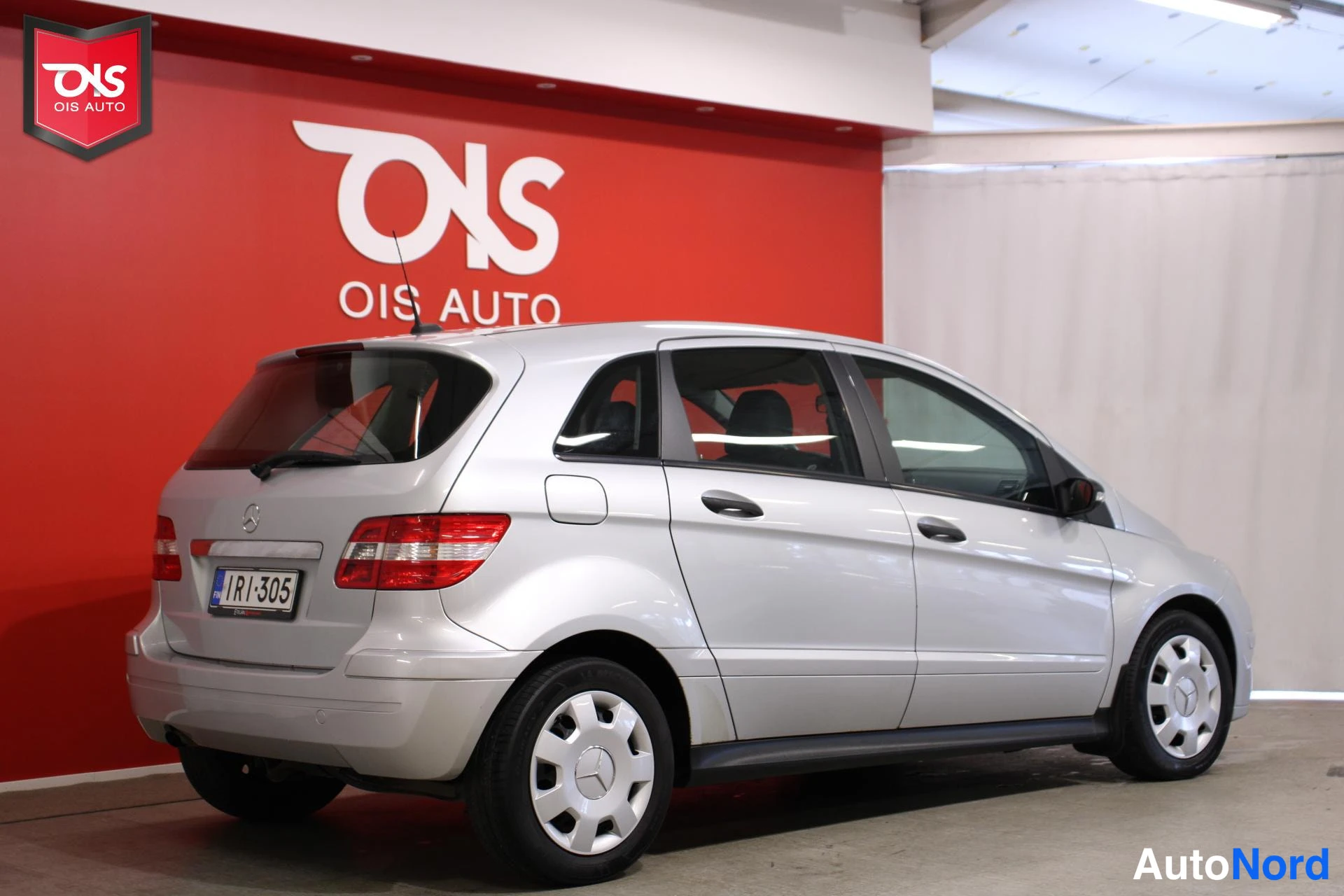 Harmaa Mercedes-Benz B 200 2006, takaviisto, kuva 5