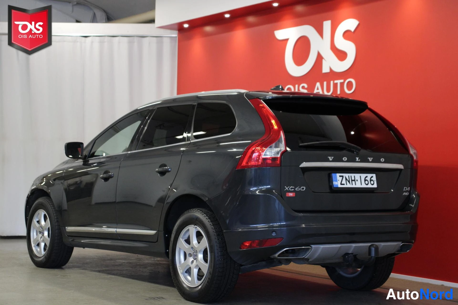 Harmaa Volvo XC60 2016, takaviisto, kuva 7