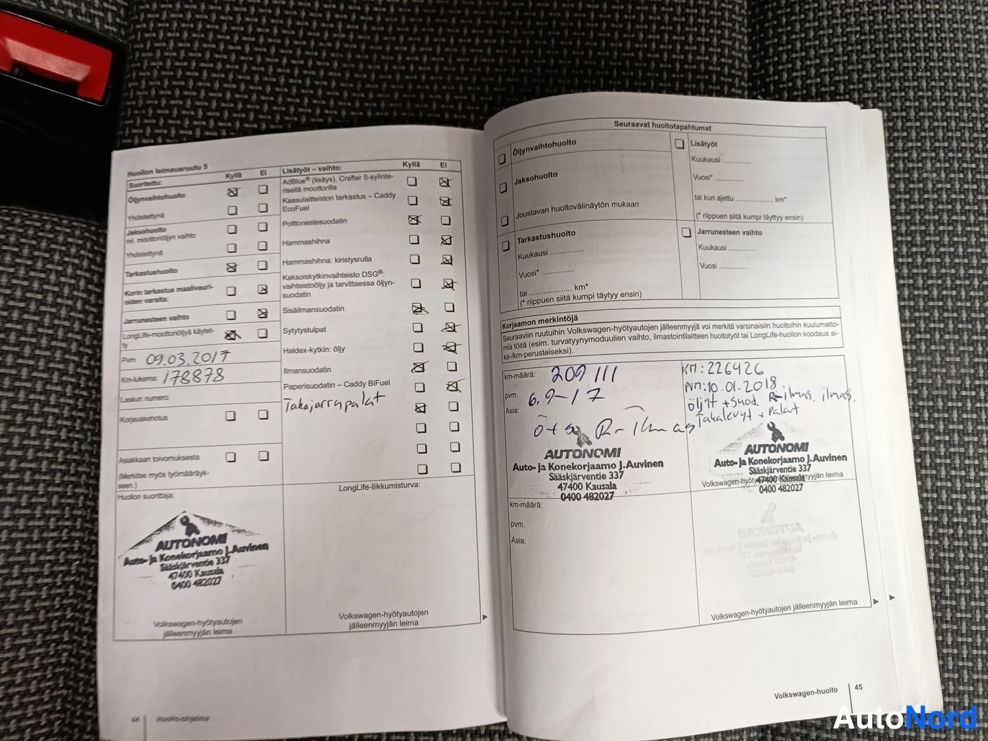 Valkoinen Volkswagen Caravelle 2012, asiakirja, kuva 17