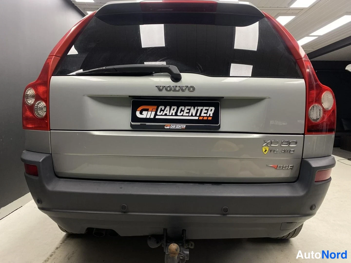 Harmaa Volvo XC90 2004, takaa, kuva 6