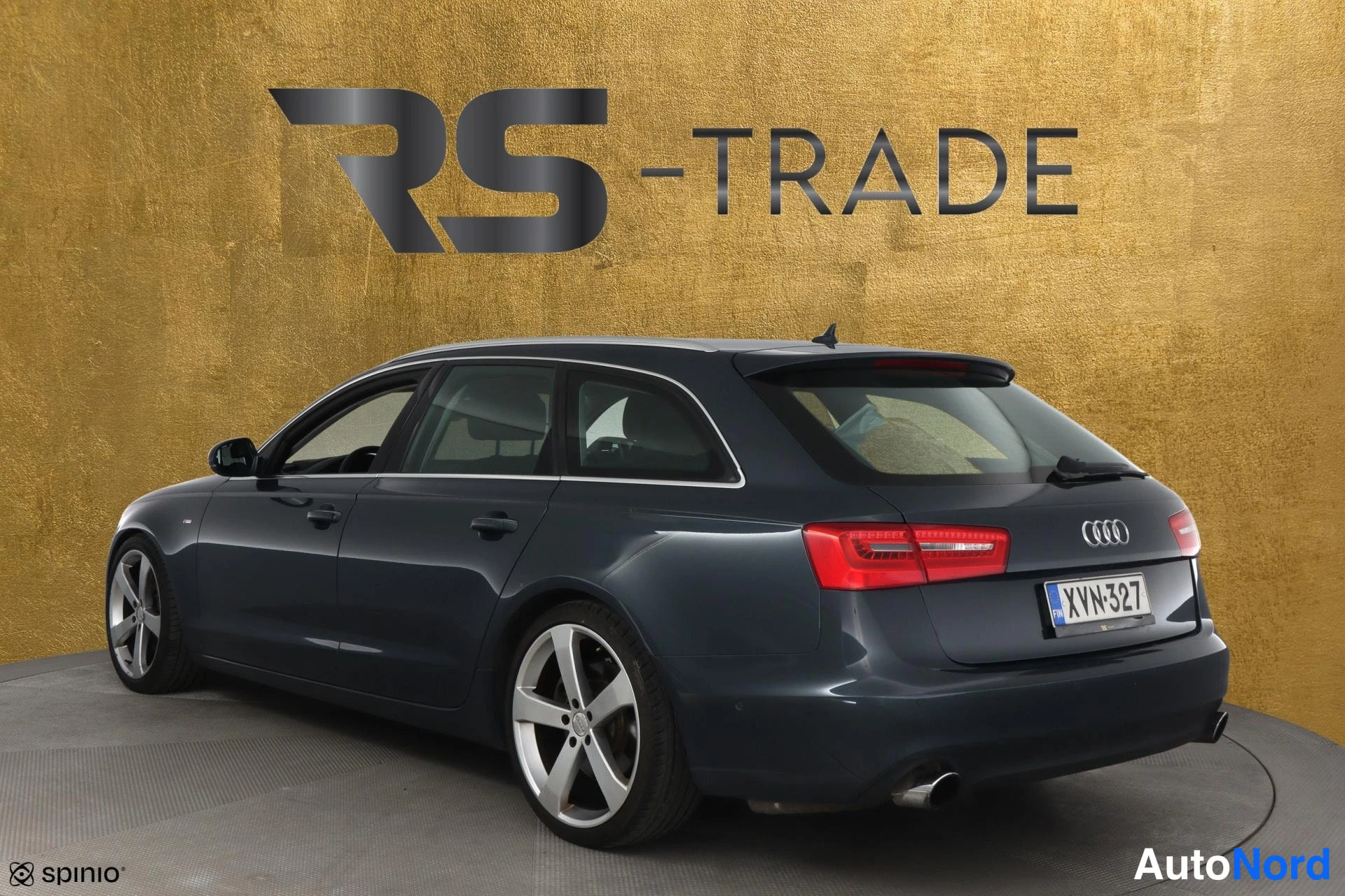 Harmaa Audi A6 2012, takaviisto, kuva 5