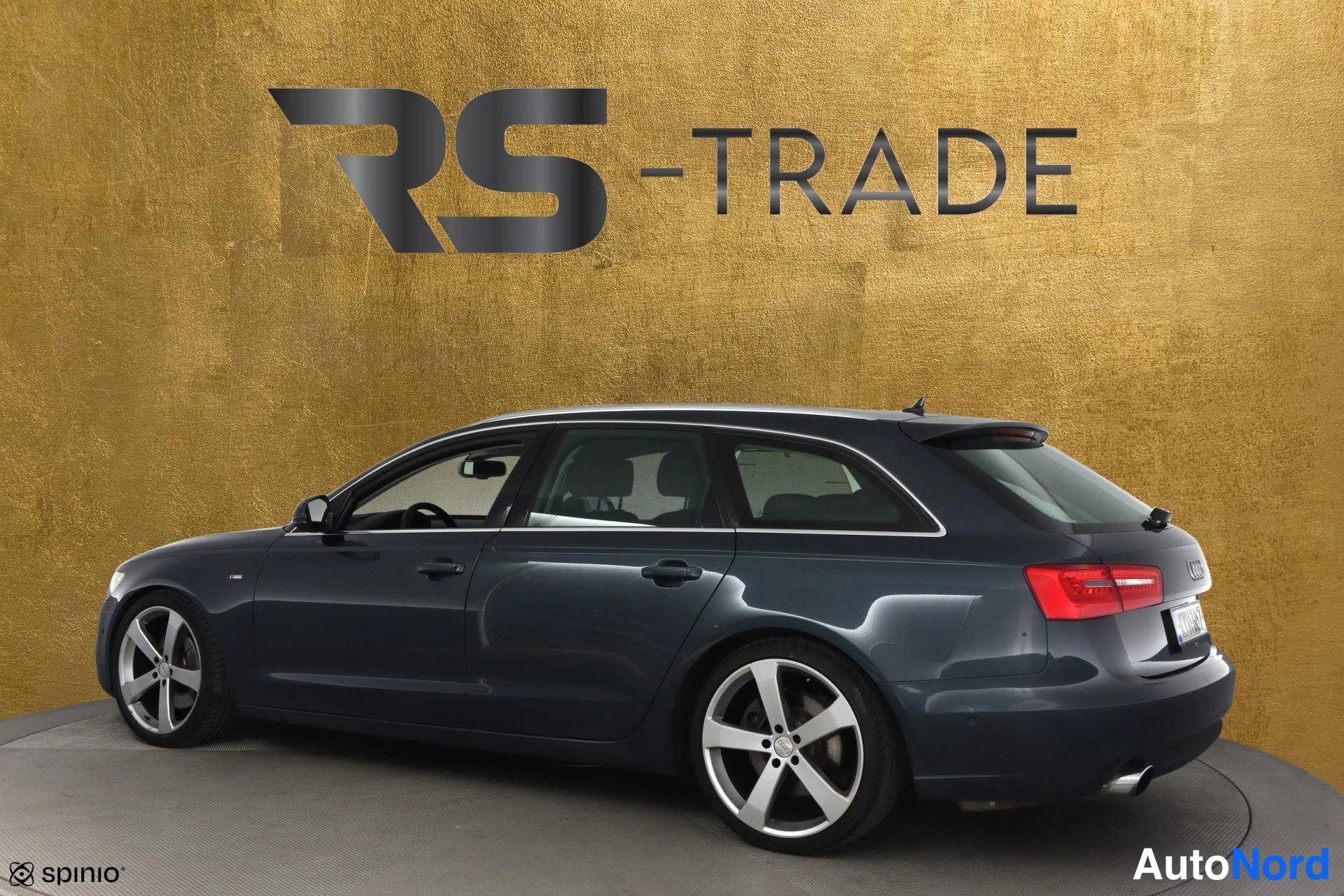 Harmaa Audi A6 2012, takaviisto, kuva 6