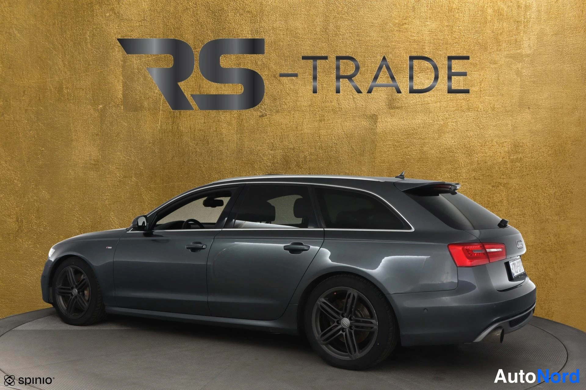 Harmaa Audi A6 2012, takaviisto, kuva 5