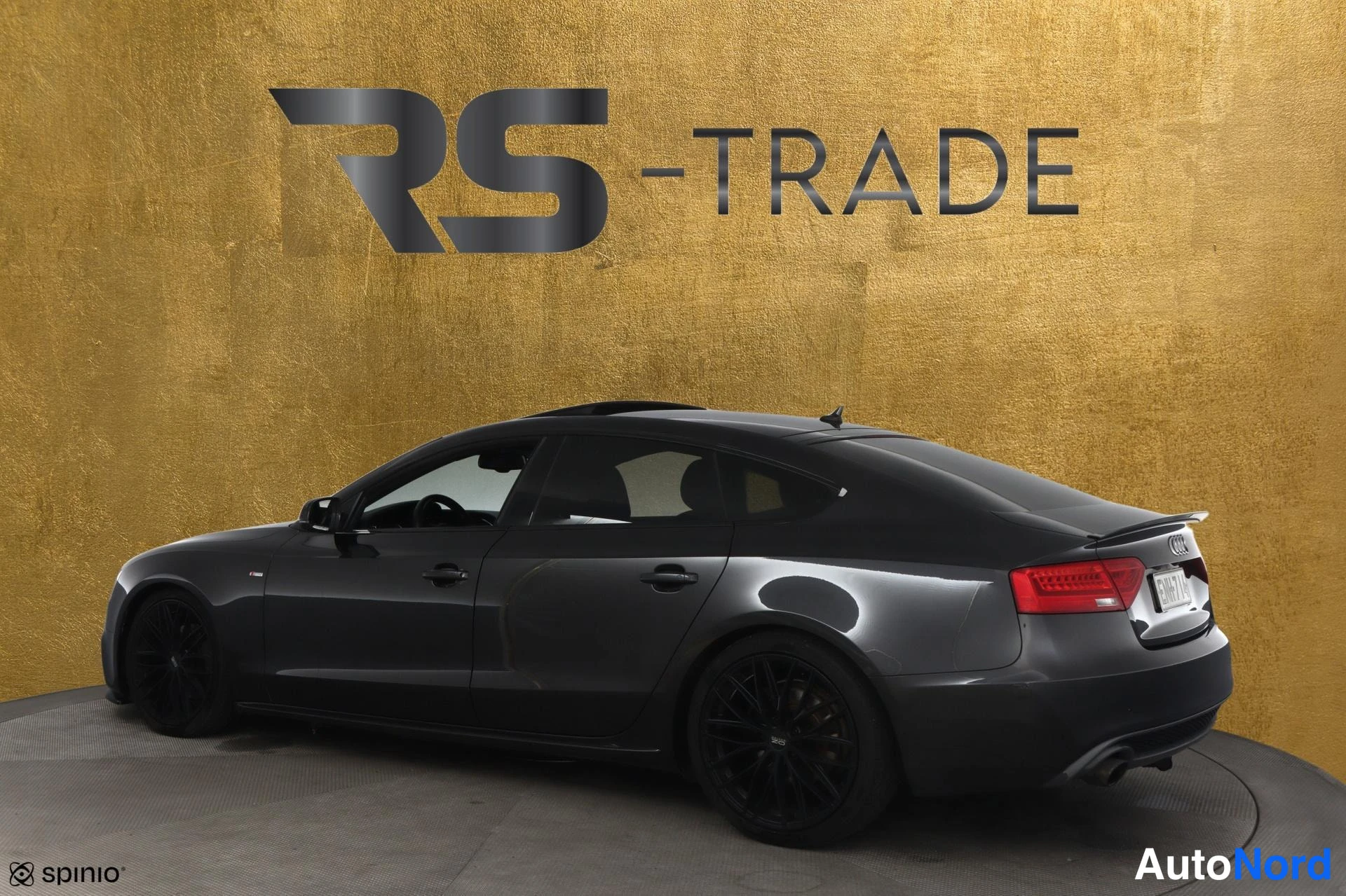 Harmaa Audi A5 2012, takaviisto, kuva 5