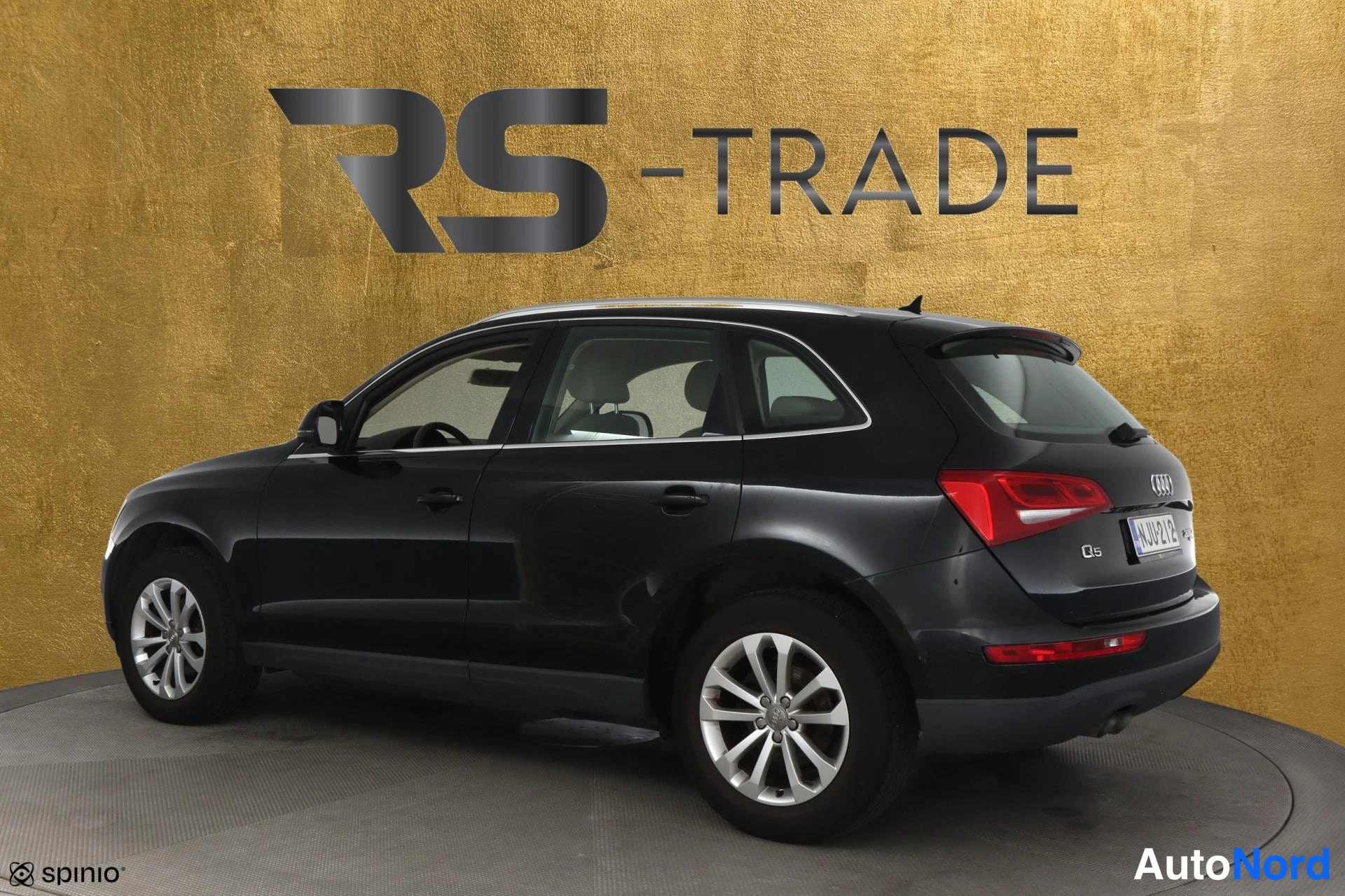 Black Audi Q5 2009, rear three-quarter, photo 6