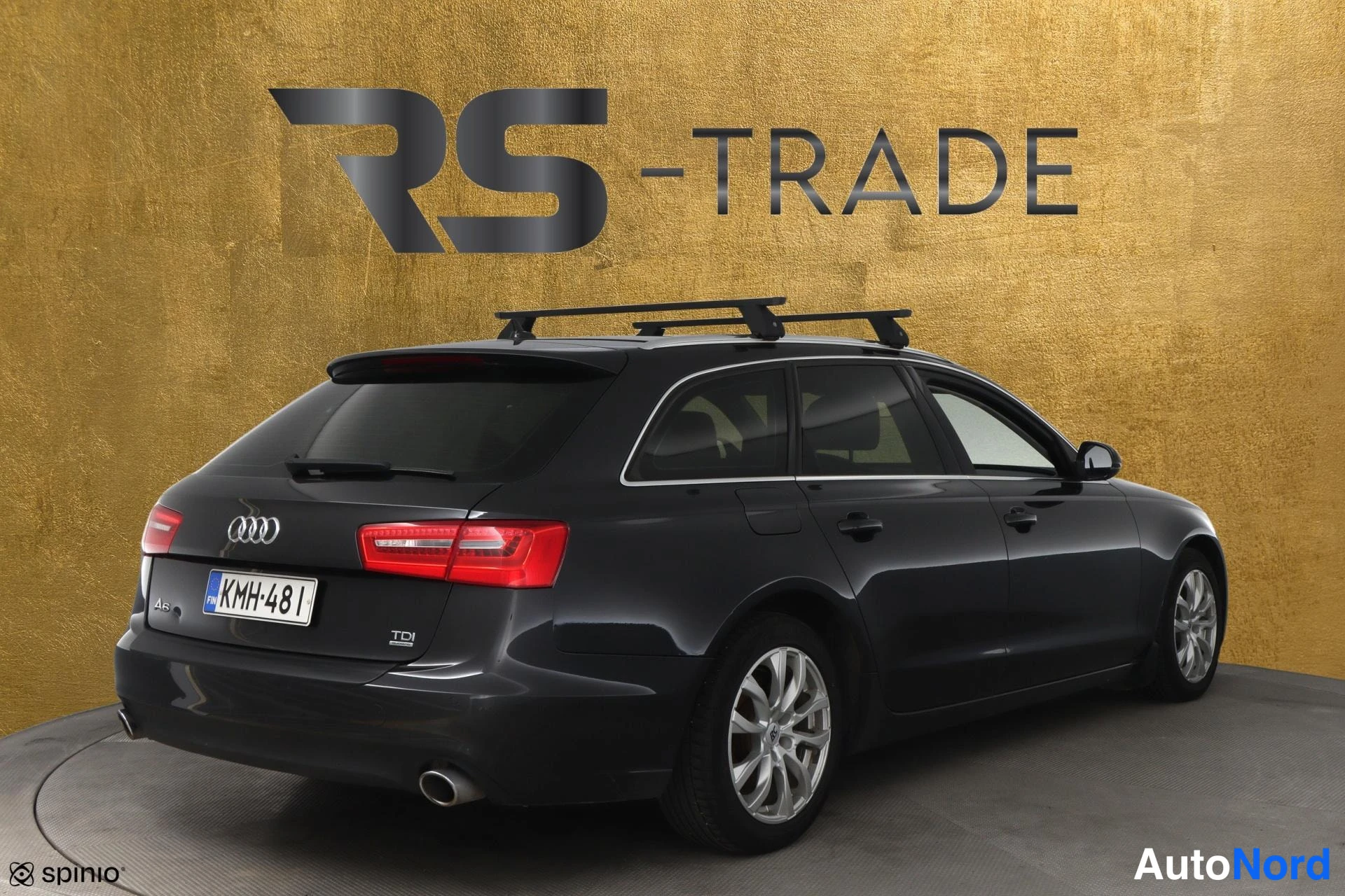 Harmaa Audi A6 2012, takaviisto, kuva 4