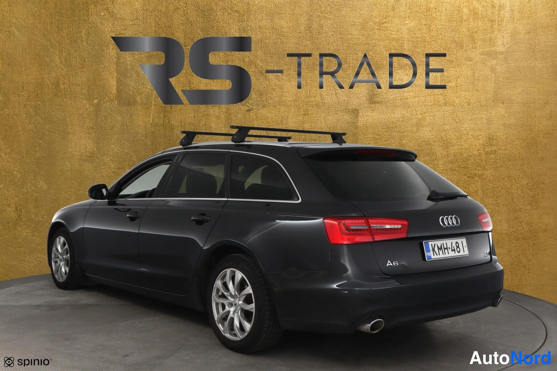 Harmaa Audi A6 2012, takaviisto, kuva 5