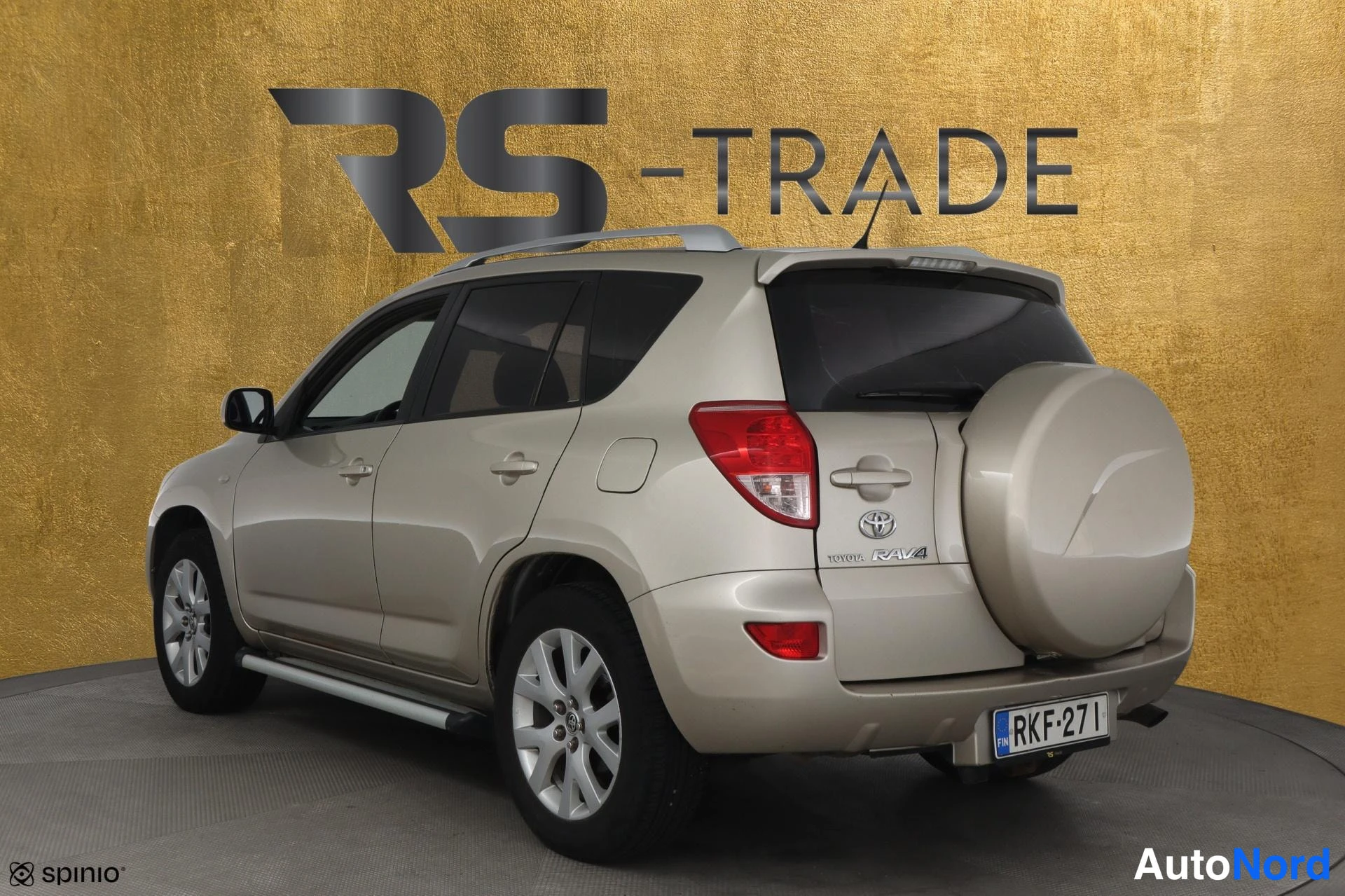 Beige Toyota RAV4 2006, takaviisto, kuva 5