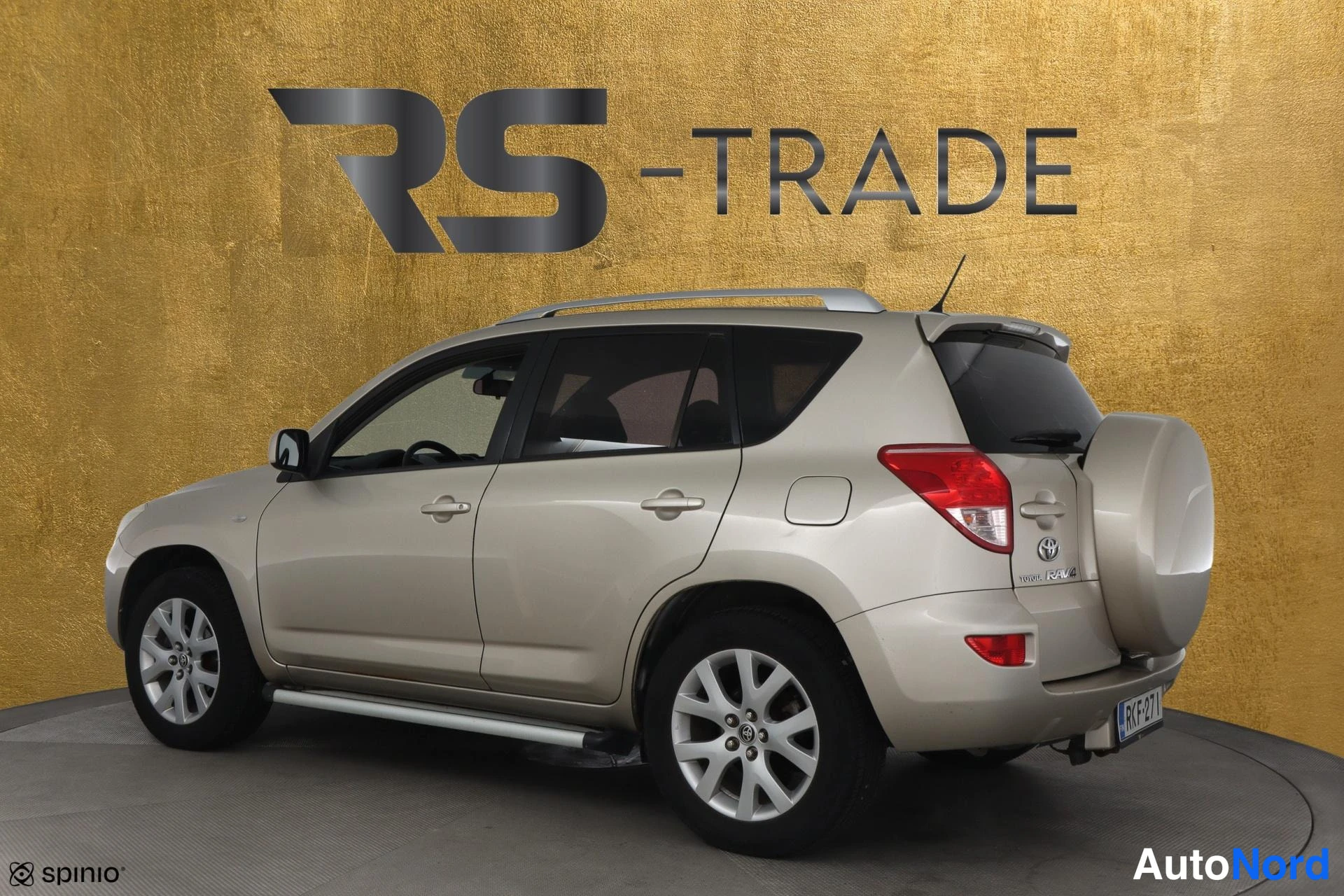 Beige Toyota RAV4 2006, takaviisto, kuva 6