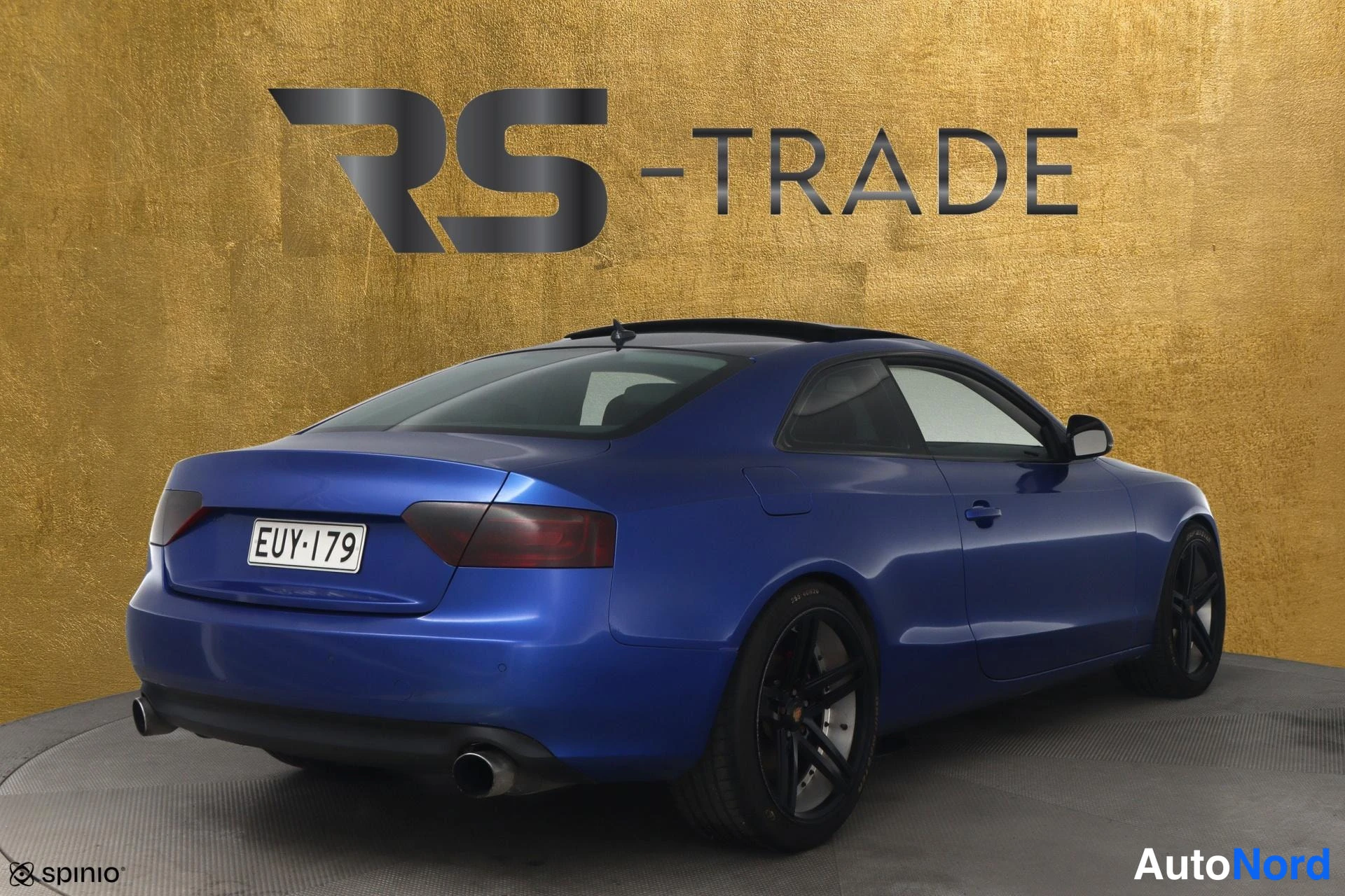 Harmaa Audi A5 2008, takaviisto, kuva 4