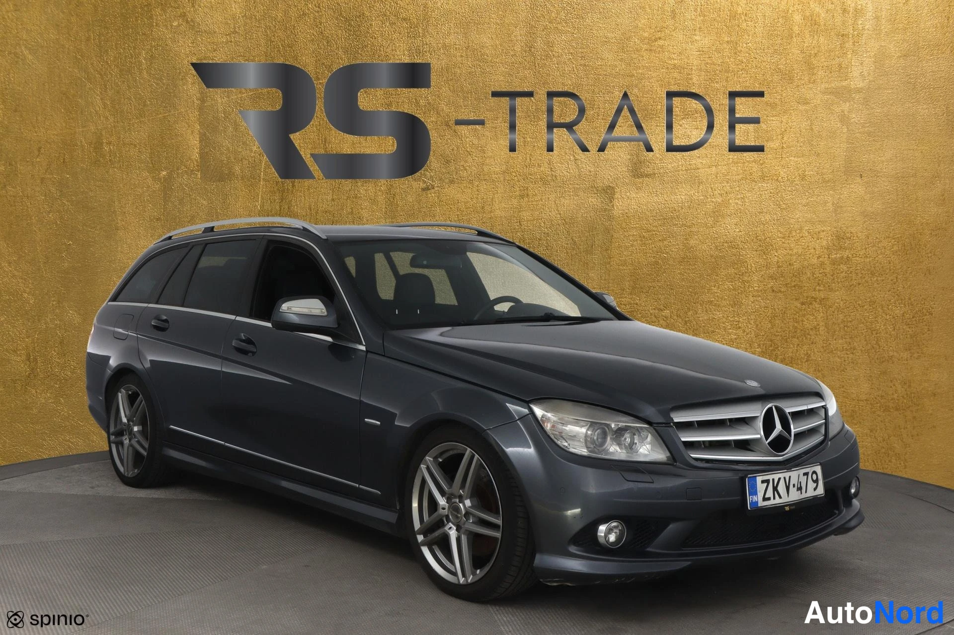 Harmaa Mercedes-Benz C 2008, kuva 3