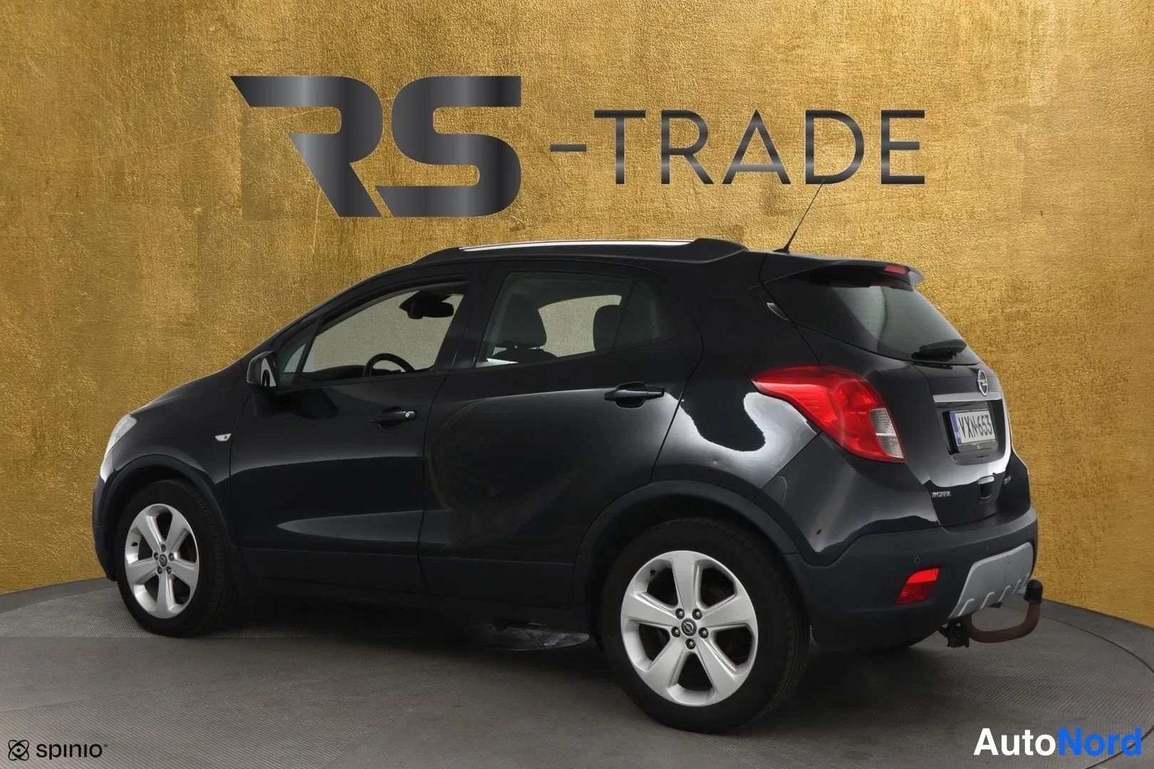 Musta Opel Mokka 2015, takaviisto, kuva 6