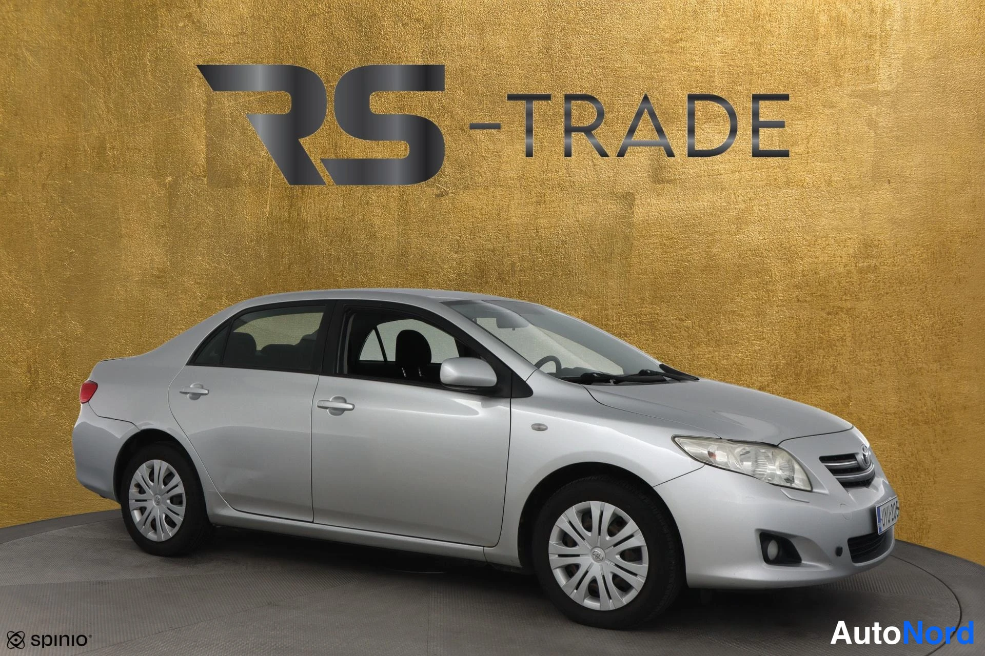 Hopea Toyota Corolla 2007, etuviisto, keula oikealle, kuva 3