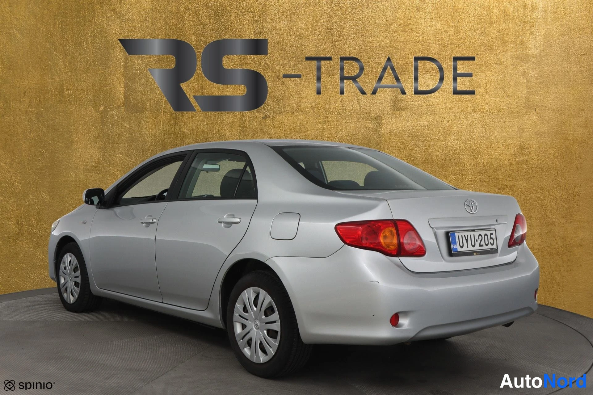 Hopea Toyota Corolla 2007, takaviisto, kuva 5